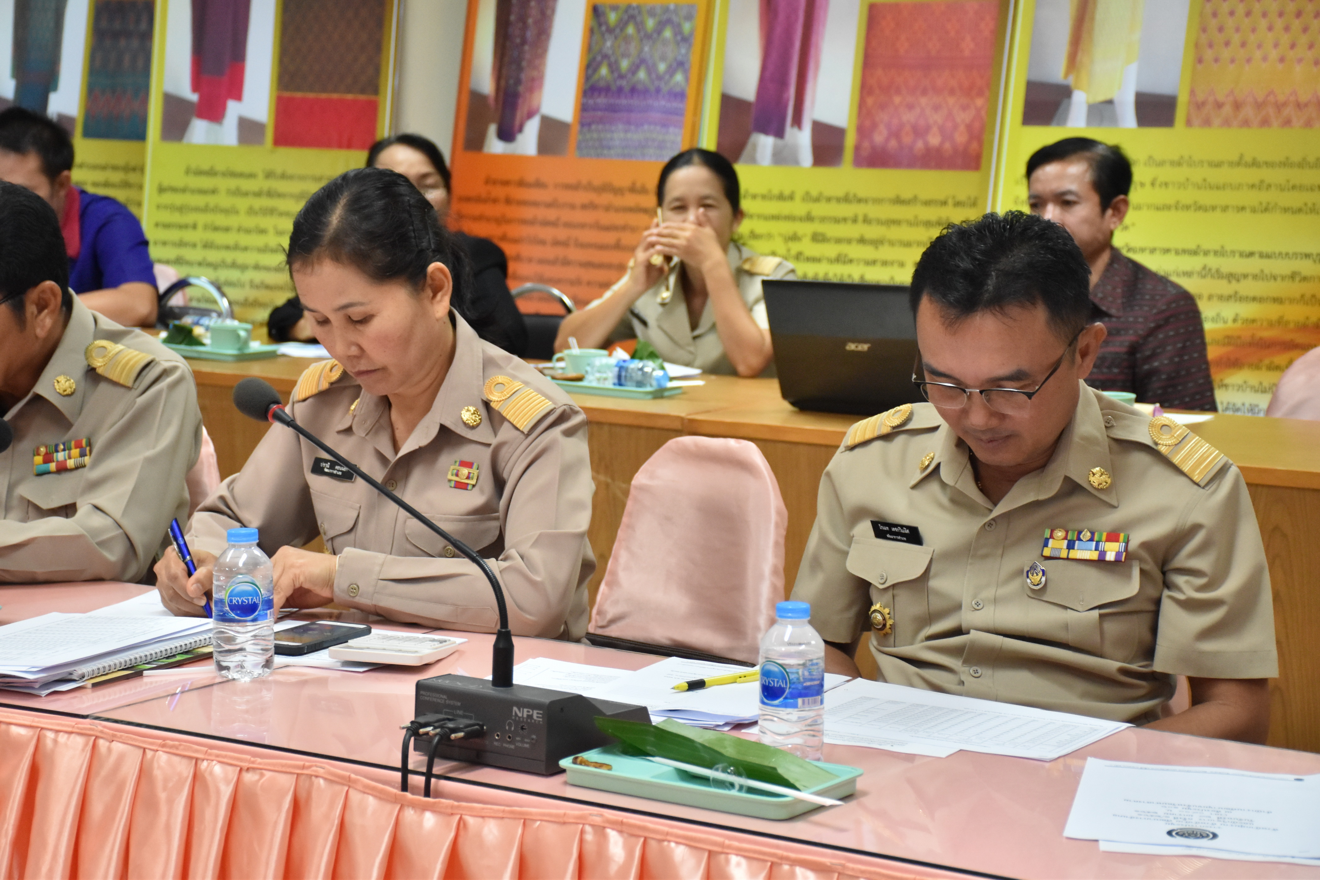 29 มกราคม 2561 การประชุมหัวหน้ากลุ่ม หัวหน้าฝ่าย พัฒนาการอำเภอ และนักวิชาการพัฒนาชุมชนจังหวัดมหาสารคาม ประจำปีงบประมาณ 2561