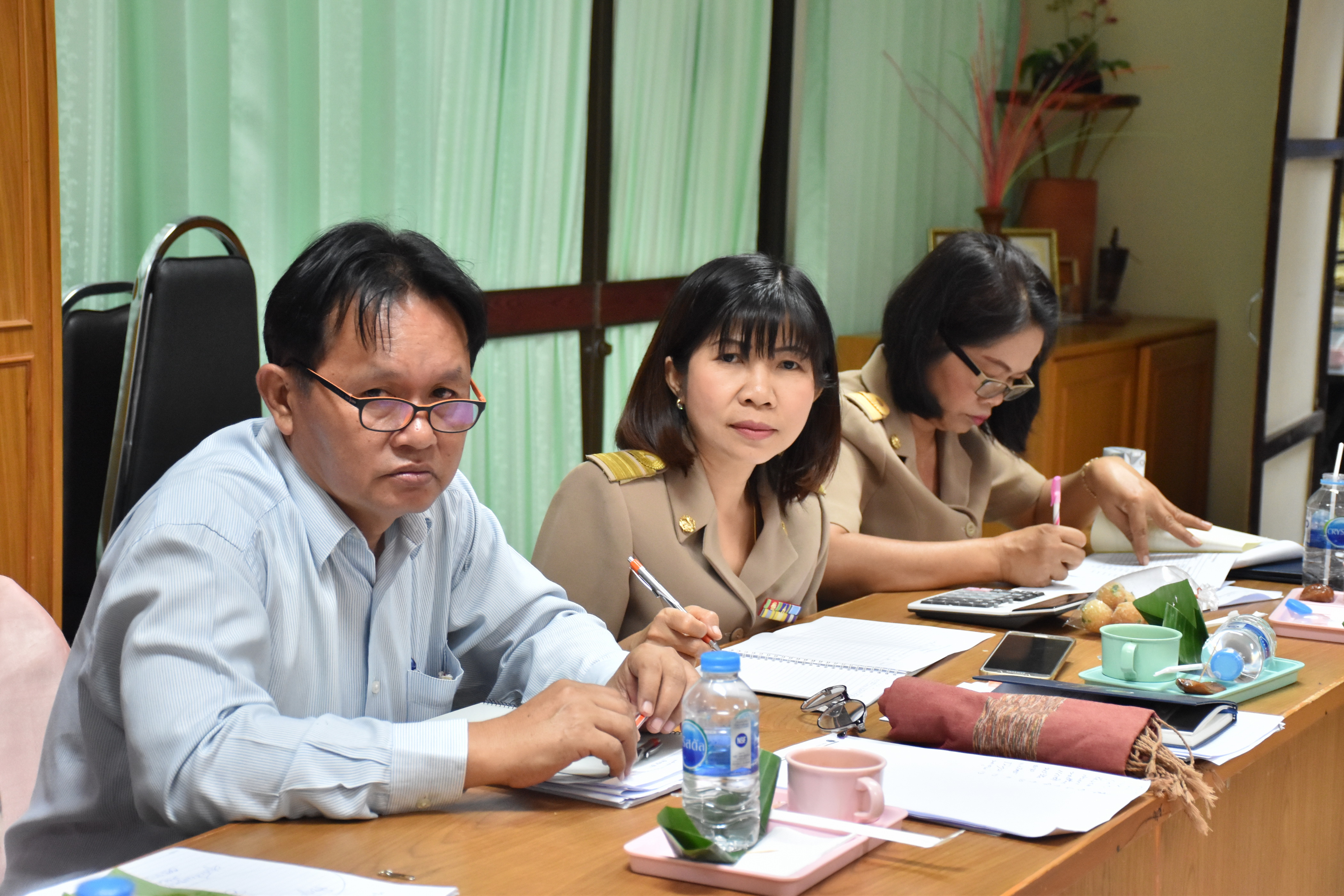 29 มกราคม 2561 การประชุมหัวหน้ากลุ่ม หัวหน้าฝ่าย พัฒนาการอำเภอ และนักวิชาการพัฒนาชุมชนจังหวัดมหาสารคาม ประจำปีงบประมาณ 2561