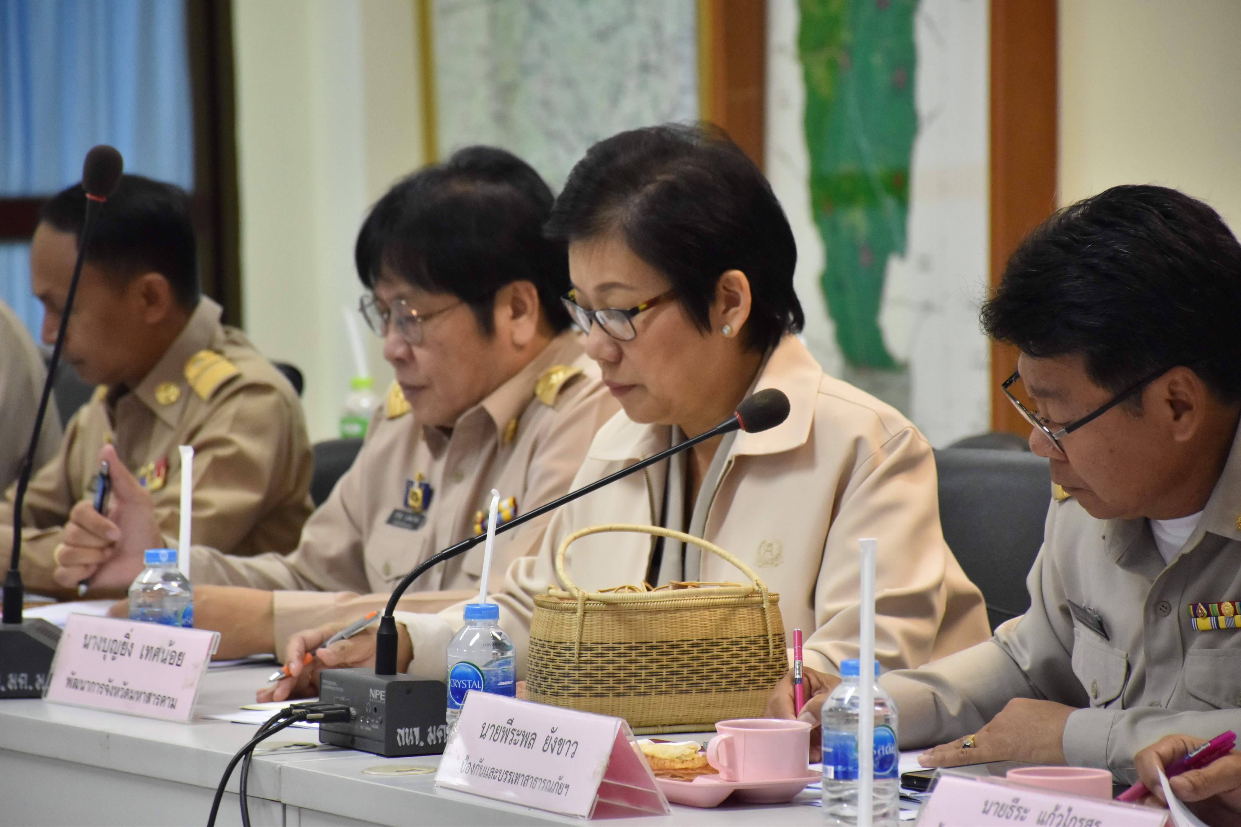 30 มกราคม 2561 การประชุมนายอำเภอ ครั้งที่ 1/2561 ณ ห้องประชุม 409 ศาลากลางจังหวัดมหาสารคาม