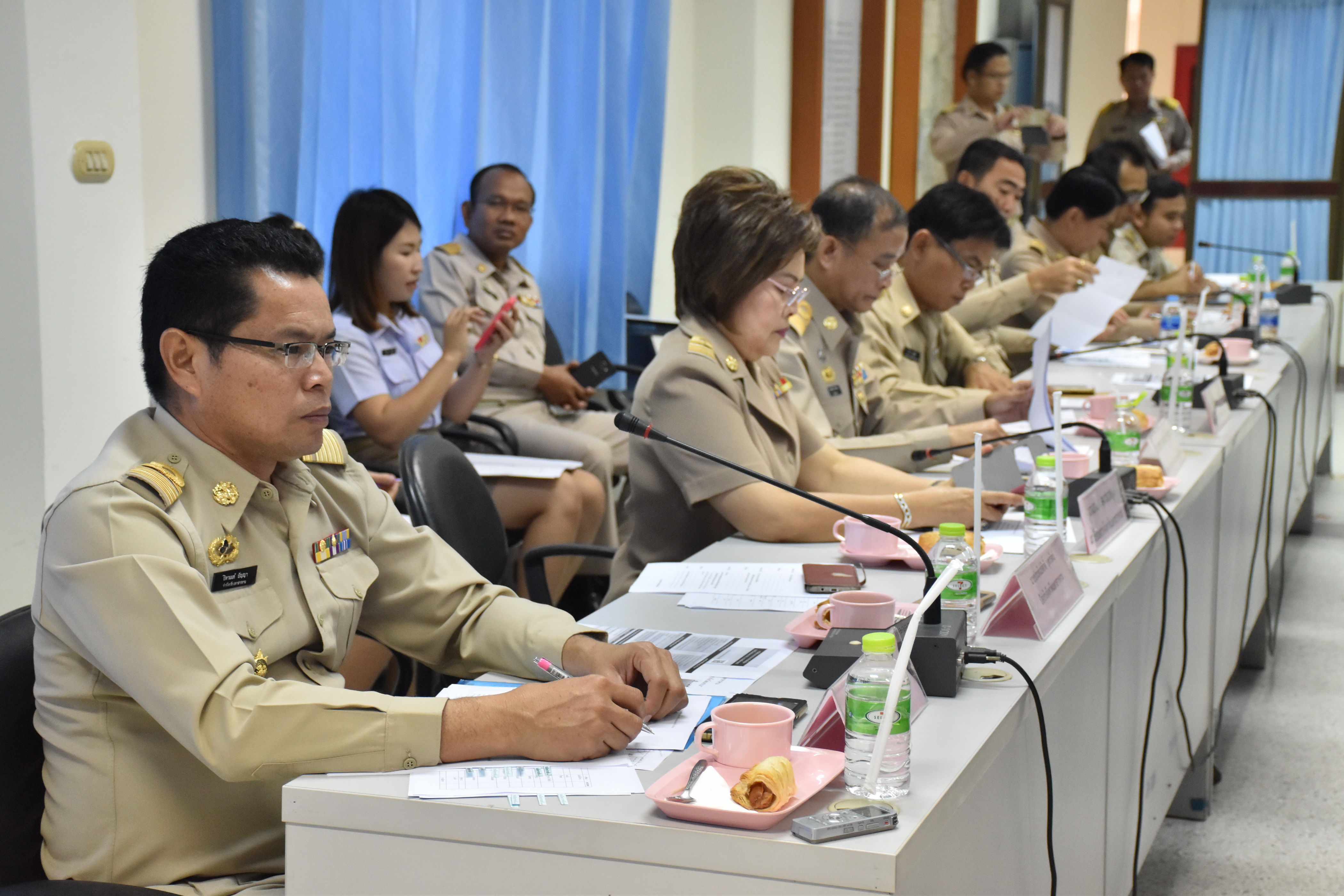 30 มกราคม 2561 การประชุมนายอำเภอ ครั้งที่ 1/2561 ณ ห้องประชุม 409 ศาลากลางจังหวัดมหาสารคาม