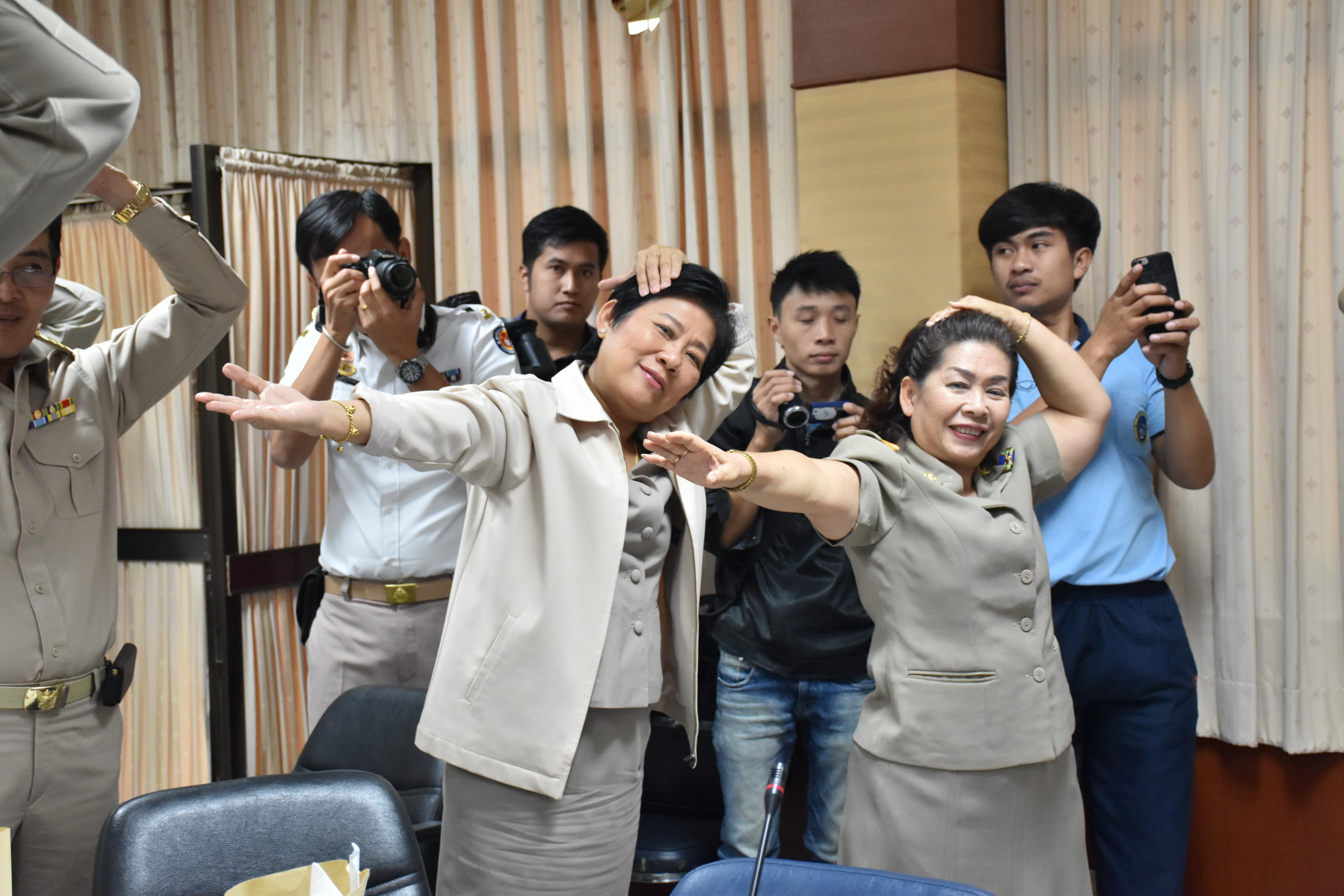 30 มกราคม 2561 การประชุมคณะกรมการจังหวัดมหาสารคาม หัวหน้าส่วนราชการ นายอำเภอ ประจำเดือนมกราคม 2561 ครั้งที่ 1/2561