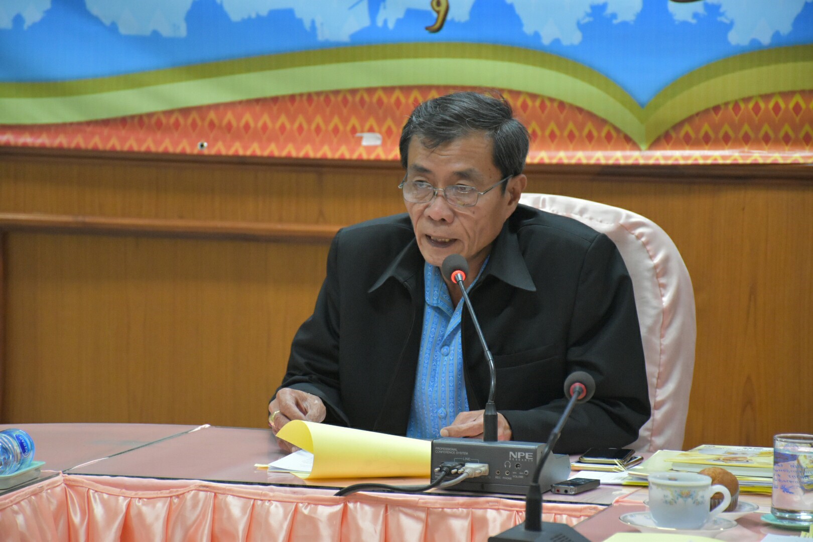 3 มกราคม 2561 การประชุมคณะกรรมการดำเนินงานโครงการตลาดประชารัฐจังหวัดมหาสารคาม คณะที่ 1 คณะกรรมการขับเคลื่อนการดำเนินงานโครงการตลาดประชารัฐจังหวัดมหาสารคาม