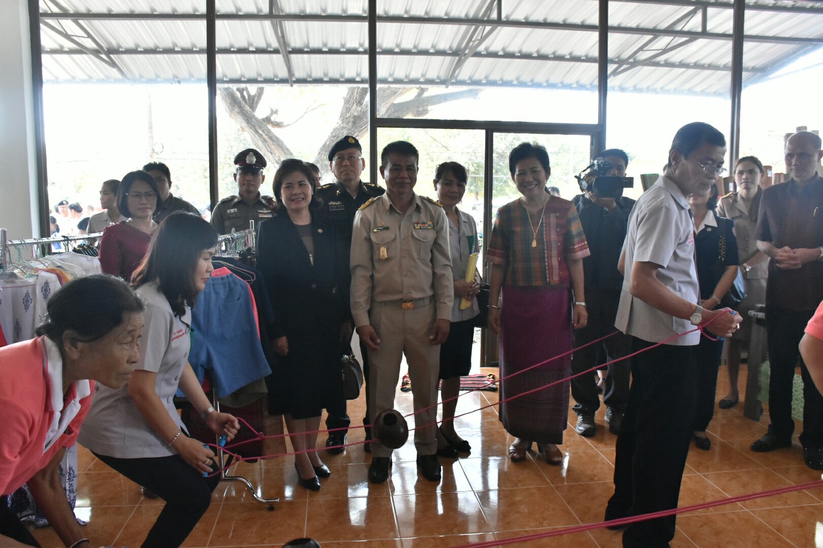 24 มกราคม 2561 โครงการปกป้องและเชิดชูสถาบันพระมหากษัตริย์และหน่วยบำบัดทุกข์ บำรุงสุข สร้างรอยยิ้มให้ประชาชนจังหวัดมหาสารคาม ประจำปีงบประมาณ 2561