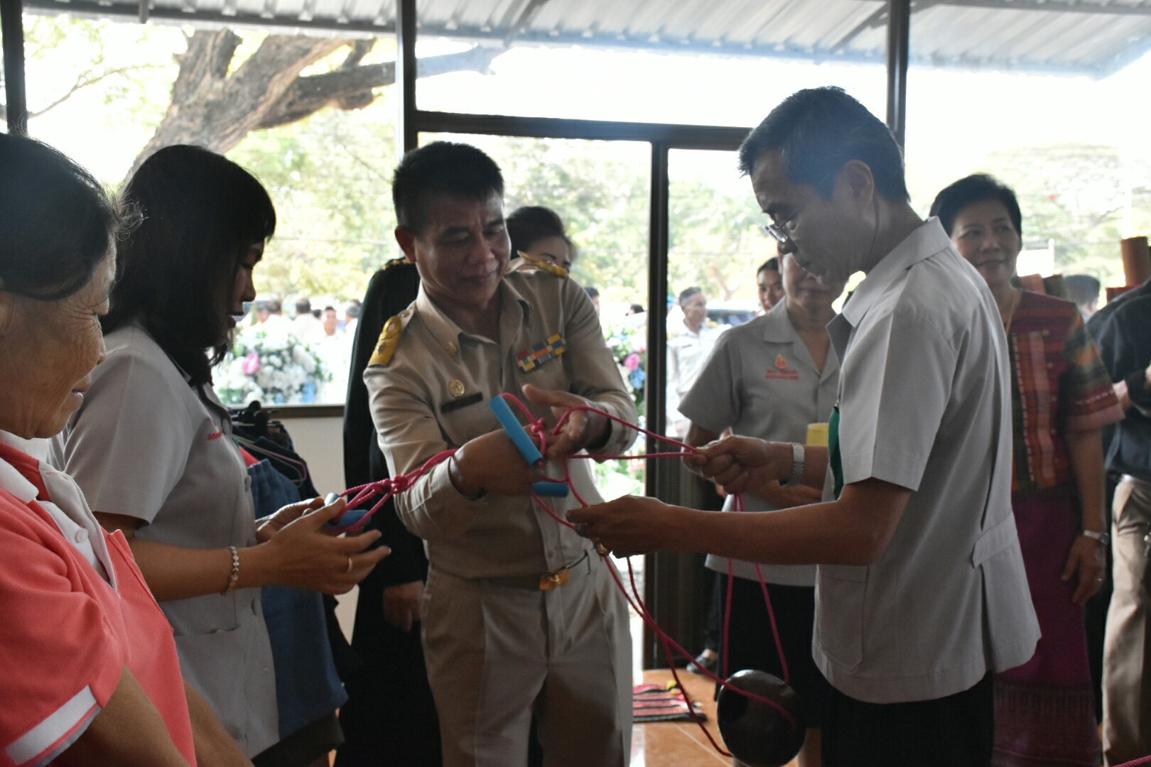 24 มกราคม 2561 โครงการปกป้องและเชิดชูสถาบันพระมหากษัตริย์และหน่วยบำบัดทุกข์ บำรุงสุข สร้างรอยยิ้มให้ประชาชนจังหวัดมหาสารคาม ประจำปีงบประมาณ 2561