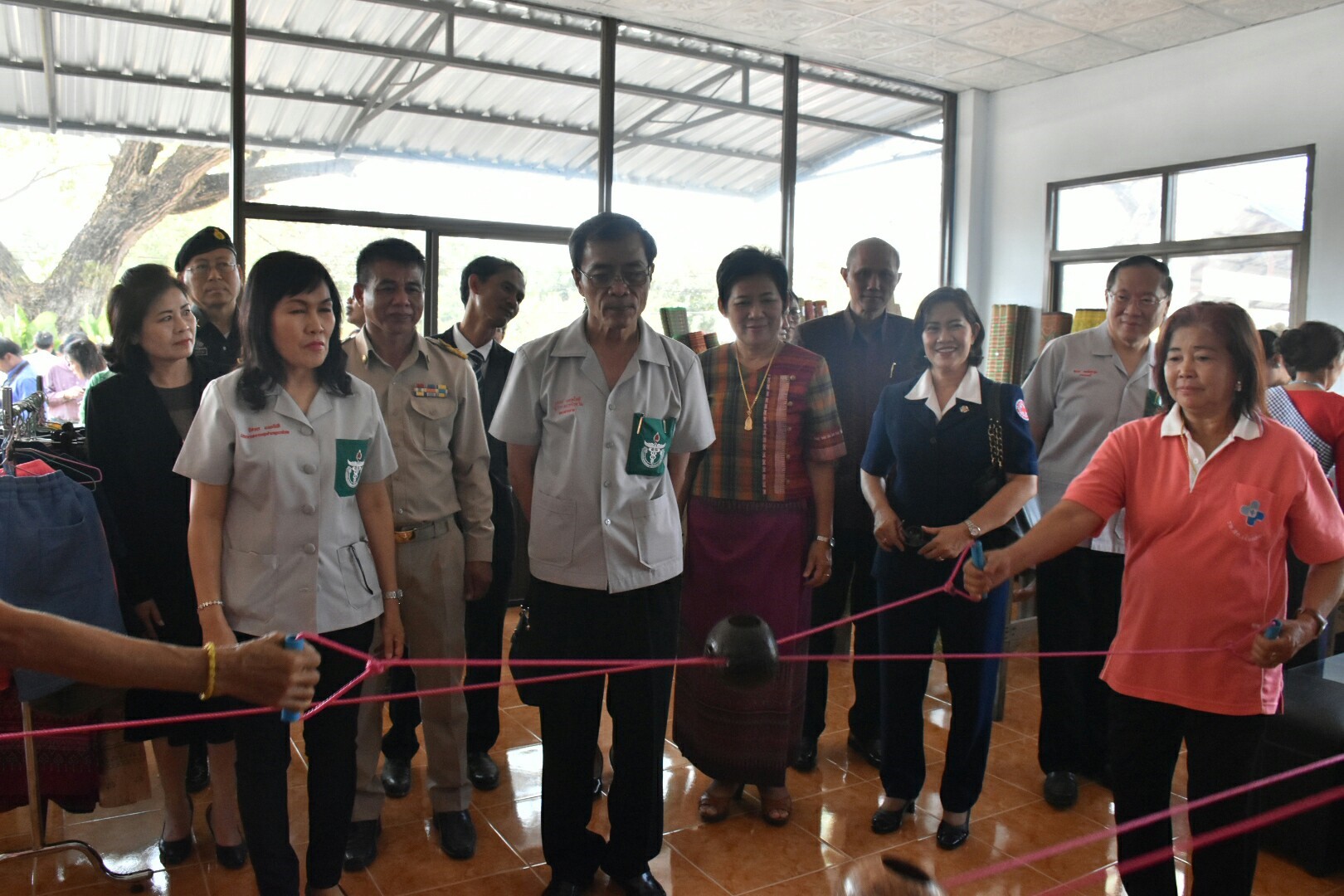 24 มกราคม 2561 โครงการปกป้องและเชิดชูสถาบันพระมหากษัตริย์และหน่วยบำบัดทุกข์ บำรุงสุข สร้างรอยยิ้มให้ประชาชนจังหวัดมหาสารคาม ประจำปีงบประมาณ 2561