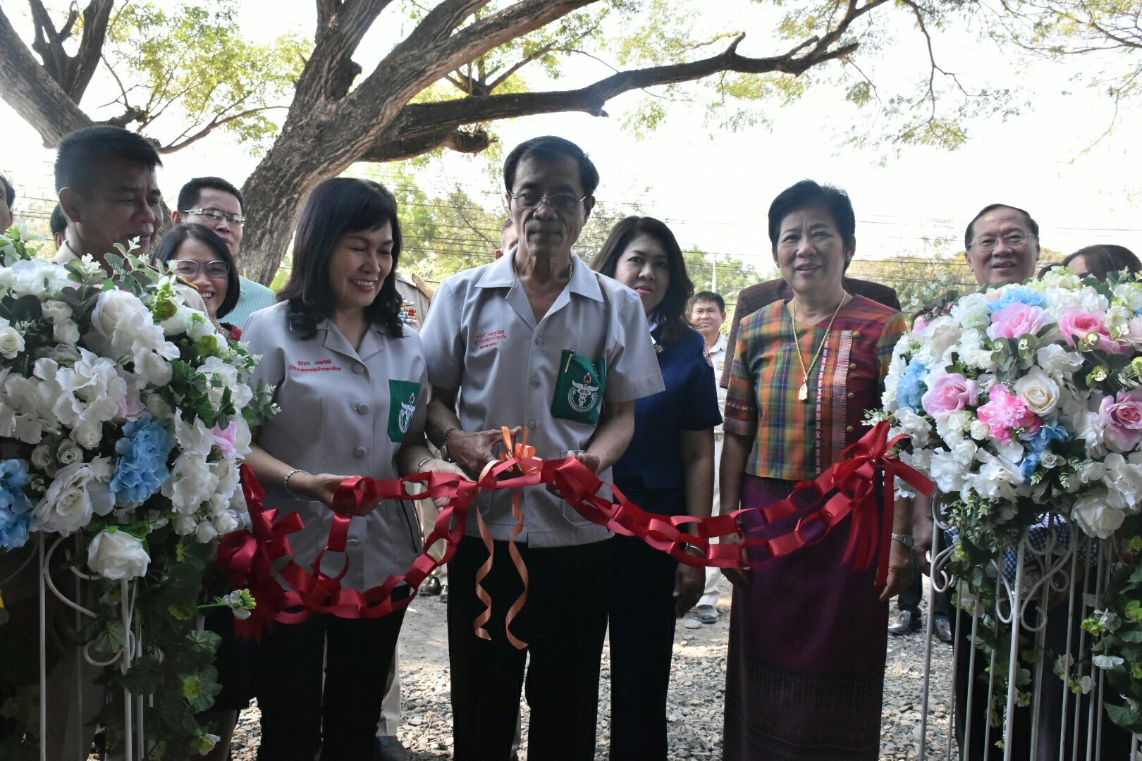 24 มกราคม 2561 โครงการปกป้องและเชิดชูสถาบันพระมหากษัตริย์และหน่วยบำบัดทุกข์ บำรุงสุข สร้างรอยยิ้มให้ประชาชนจังหวัดมหาสารคาม ประจำปีงบประมาณ 2561