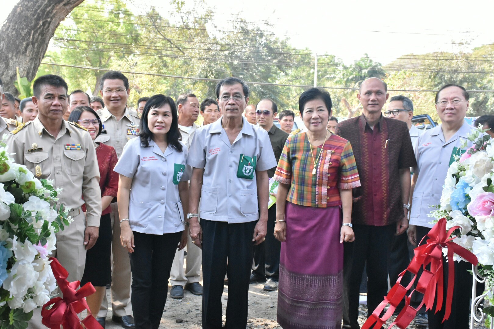 24 มกราคม 2561 โครงการปกป้องและเชิดชูสถาบันพระมหากษัตริย์และหน่วยบำบัดทุกข์ บำรุงสุข สร้างรอยยิ้มให้ประชาชนจังหวัดมหาสารคาม ประจำปีงบประมาณ 2561