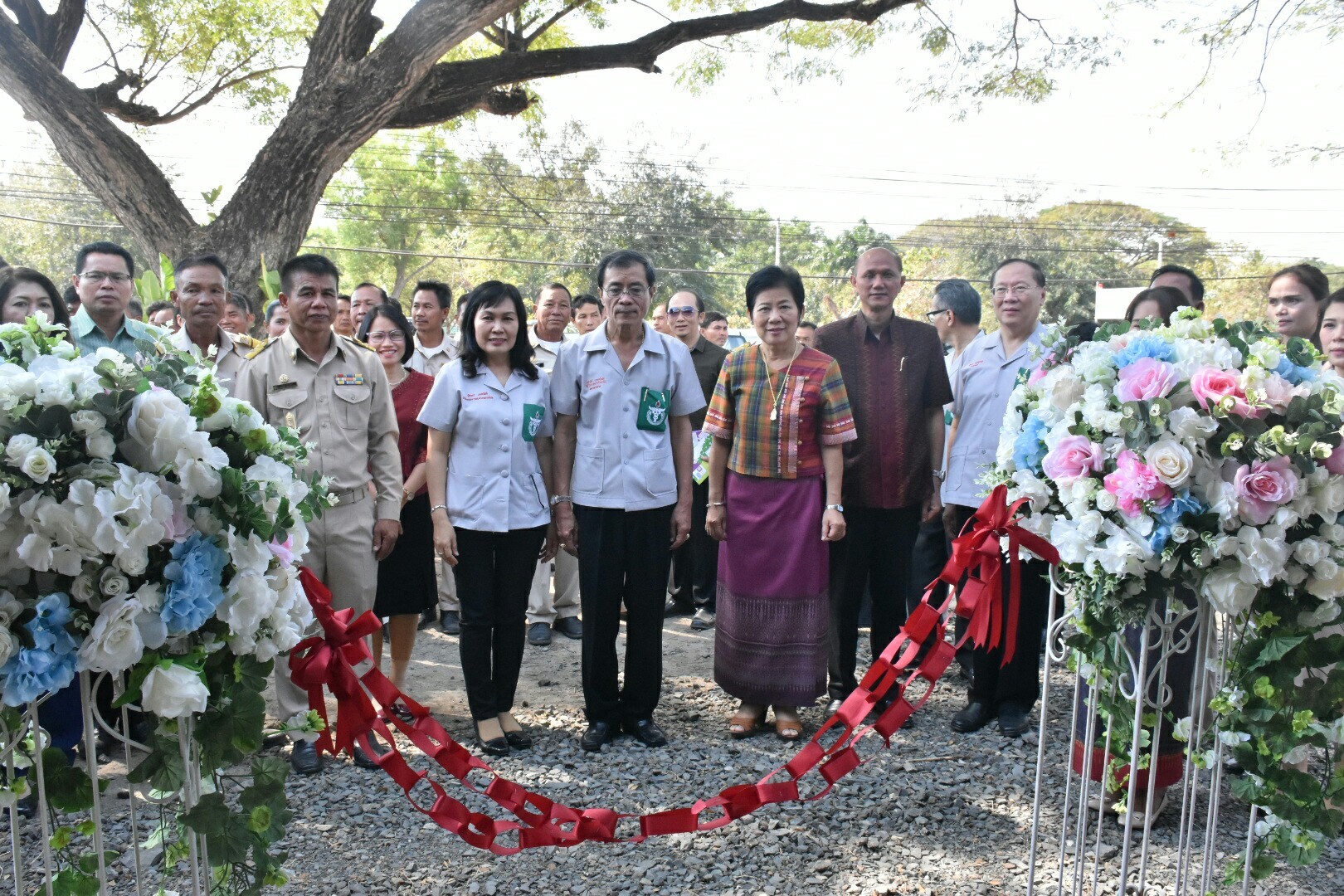 24 มกราคม 2561 โครงการปกป้องและเชิดชูสถาบันพระมหากษัตริย์และหน่วยบำบัดทุกข์ บำรุงสุข สร้างรอยยิ้มให้ประชาชนจังหวัดมหาสารคาม ประจำปีงบประมาณ 2561