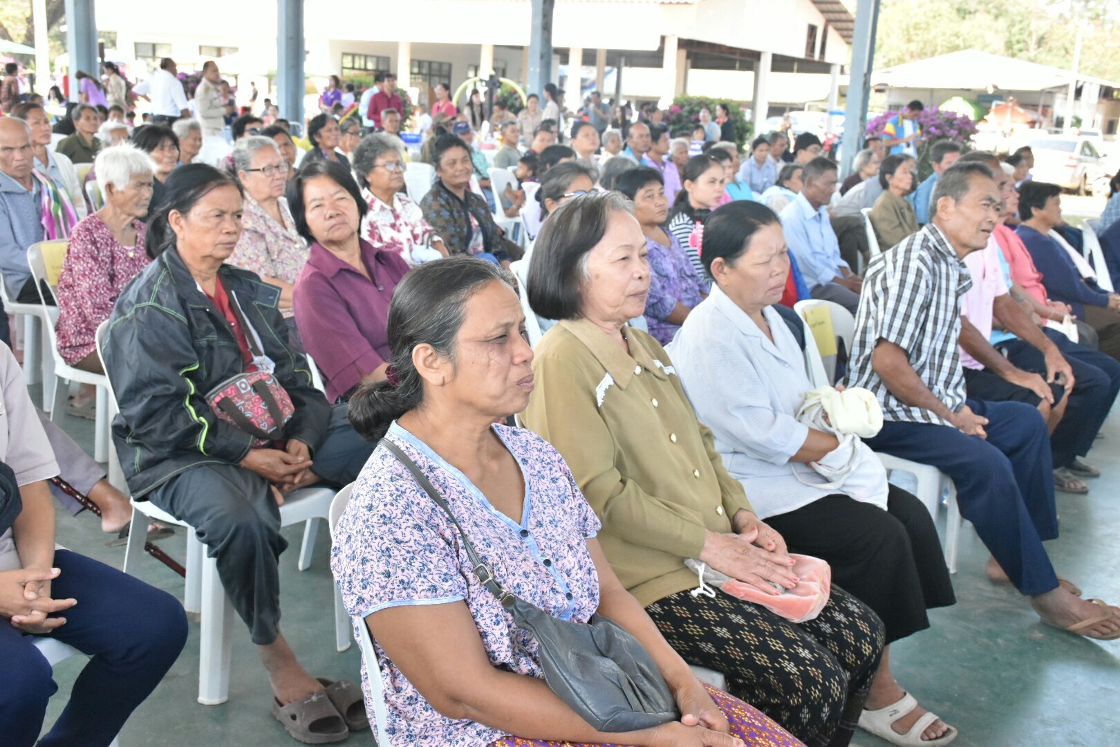 24 มกราคม 2561 โครงการปกป้องและเชิดชูสถาบันพระมหากษัตริย์และหน่วยบำบัดทุกข์ บำรุงสุข สร้างรอยยิ้มให้ประชาชนจังหวัดมหาสารคาม ประจำปีงบประมาณ 2561