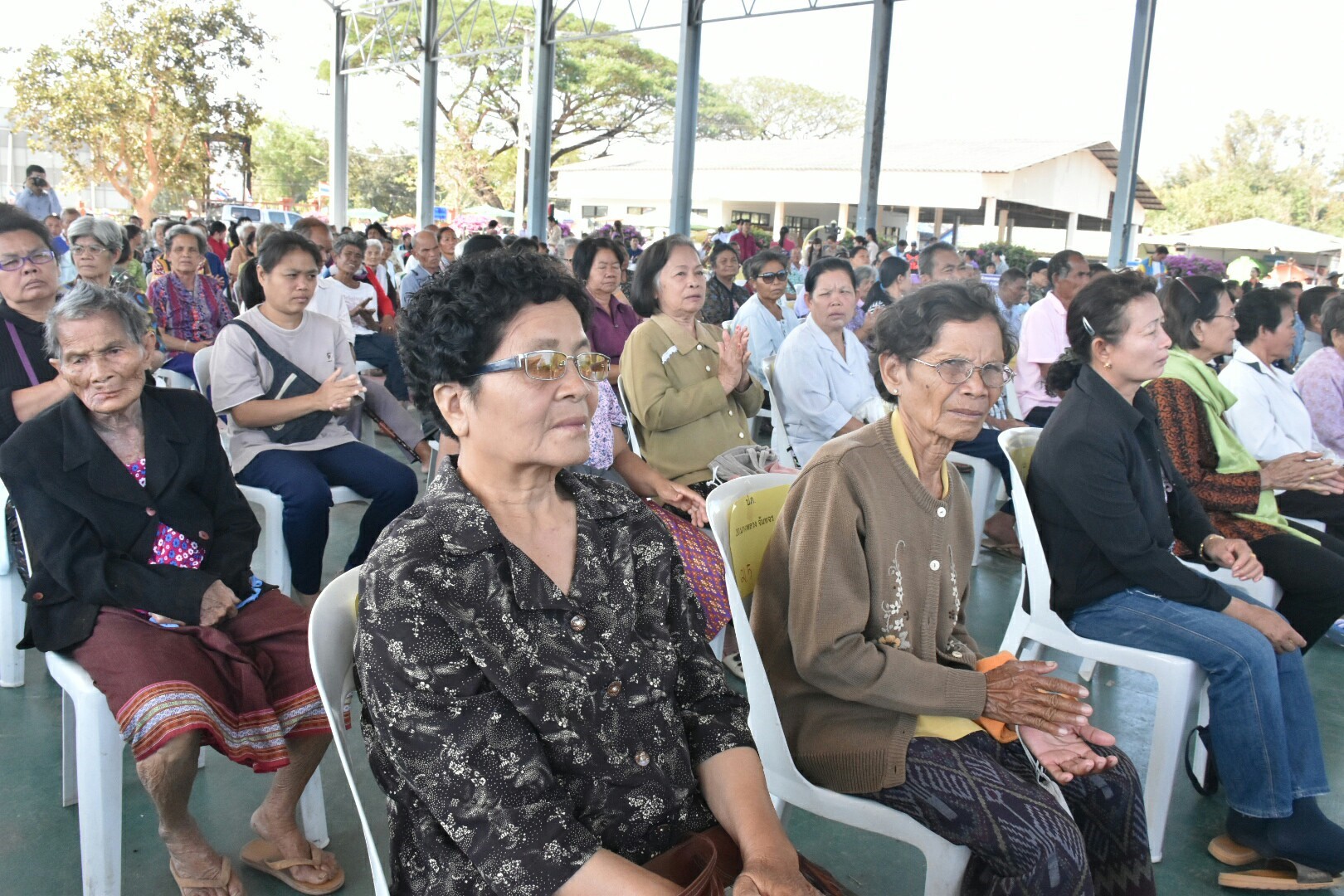 24 มกราคม 2561 โครงการปกป้องและเชิดชูสถาบันพระมหากษัตริย์และหน่วยบำบัดทุกข์ บำรุงสุข สร้างรอยยิ้มให้ประชาชนจังหวัดมหาสารคาม ประจำปีงบประมาณ 2561