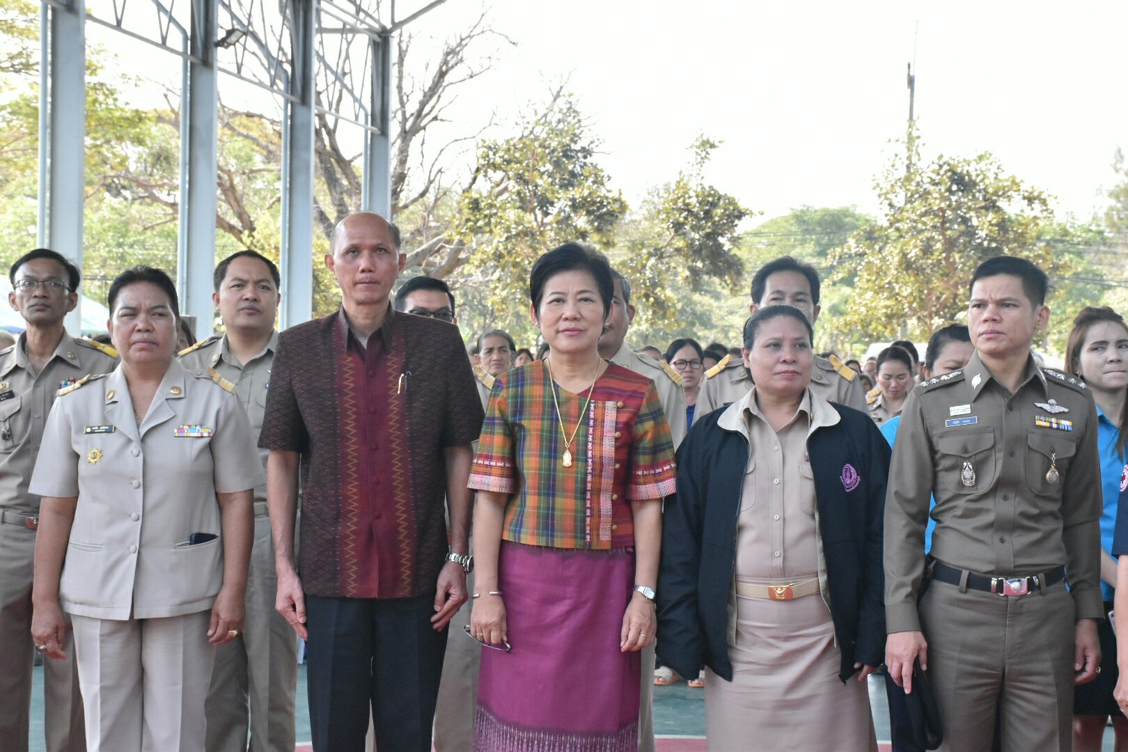 24 มกราคม 2561 โครงการปกป้องและเชิดชูสถาบันพระมหากษัตริย์และหน่วยบำบัดทุกข์ บำรุงสุข สร้างรอยยิ้มให้ประชาชนจังหวัดมหาสารคาม ประจำปีงบประมาณ 2561