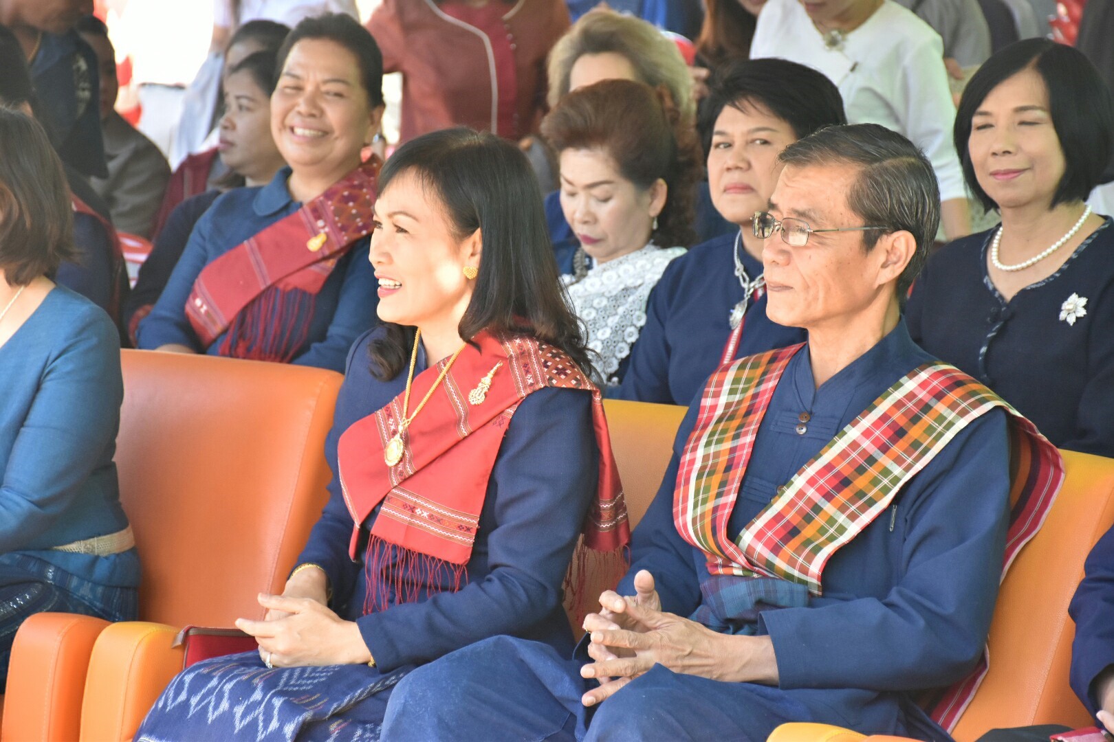 19 มกราคม 2561 พิธีบวงสรวงแม่โพสพ งานบุญเบิกฟ้าและกาชาด จังหวัดมหาสารคาม ประจำปี 2561