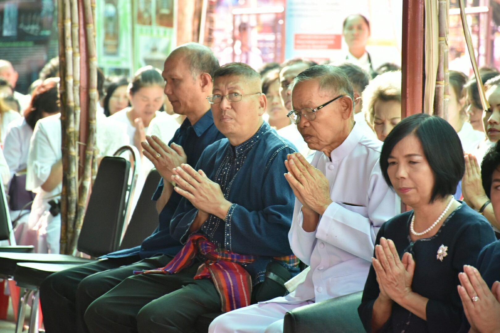 19 มกราคม 2561 พิธีบวงสรวงแม่โพสพ งานบุญเบิกฟ้าและกาชาด จังหวัดมหาสารคาม ประจำปี 2561