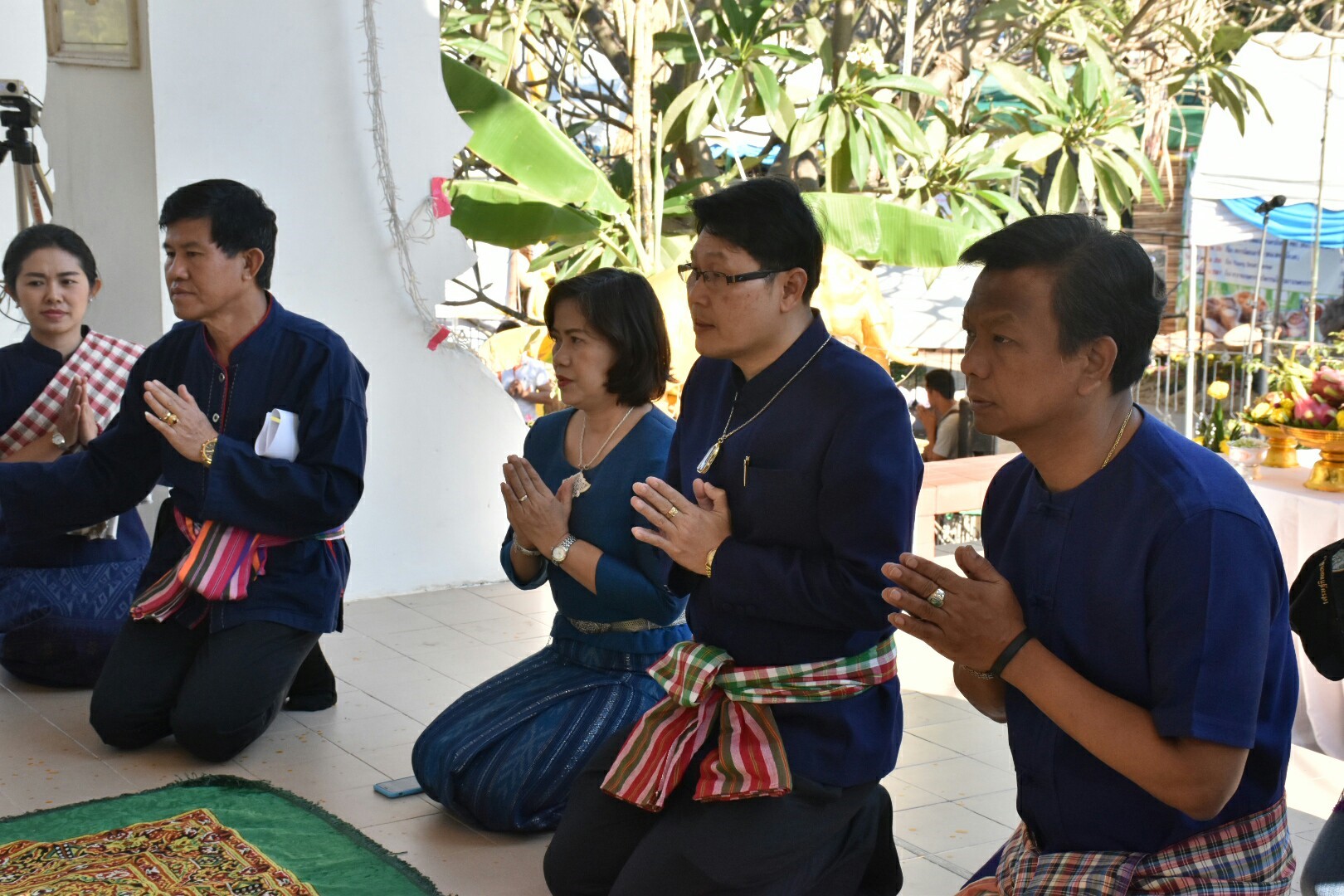 19 มกราคม 2561 พิธีบวงสรวงแม่โพสพ งานบุญเบิกฟ้าและกาชาด จังหวัดมหาสารคาม ประจำปี 2561