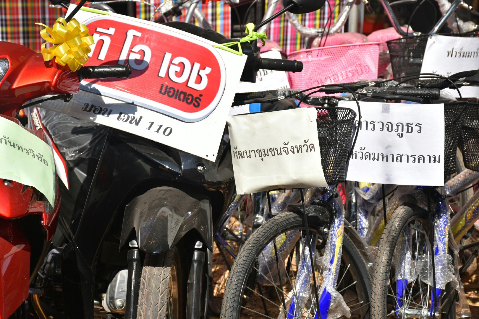 12 มกราคม 2561 พิธีเปิด “ร้านมัจฉากาชาด” ในงานบุญเบิกฟ้าและกาชาดจังหวัดมหาสารคาม ประจำปี 2561