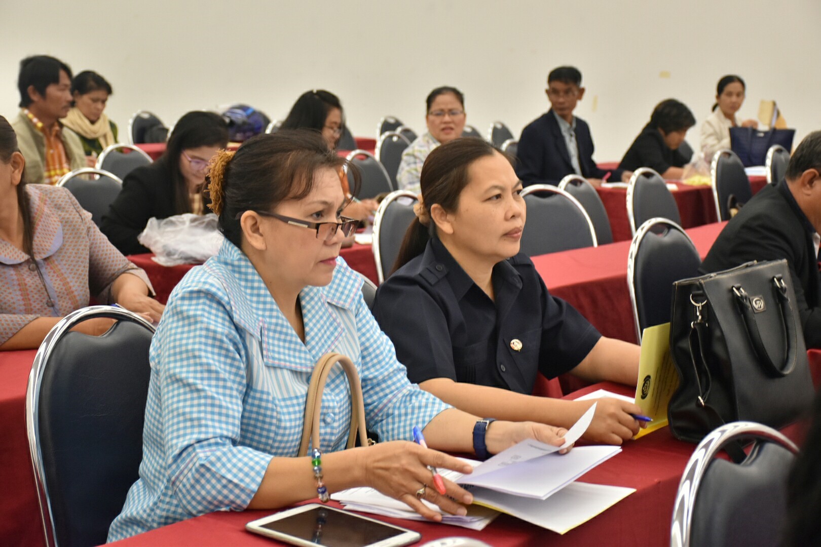 4 มกราคม 2561 สำนักงานพัฒนาชุมชนจังหวัดมหาสารคาม ดำเนินกิจกรรมตามยุทธศาสตร์การพัฒนาชุมชน ประจำปีงบประมาณ พ.ศ.2561 กิจกรรมประชุมเชิงปฏิบัติการเสริมสร้างความตระหนักในการรักษาความมั่นคงปลอดภัยด้านสารสนเทศ (Information Security Awarreness) ระดับจังหวัด