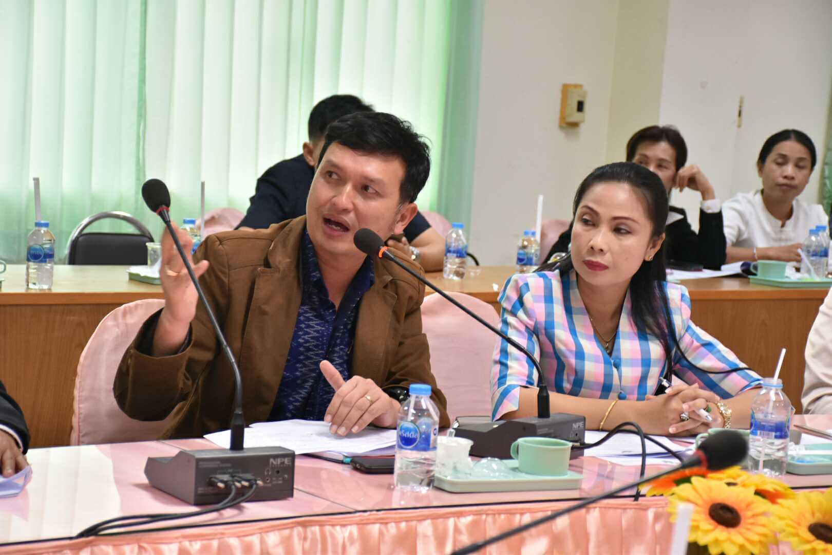 11 มกราคม 2561 การประชุมการจัดกิจกรรม “เส้นสายลายไหม” ในงานบุญเบิกฟ้าและกาชาดจังหวัดมหาสารคาม ประจำปี 2561 ครั้งที่ 1/2561
