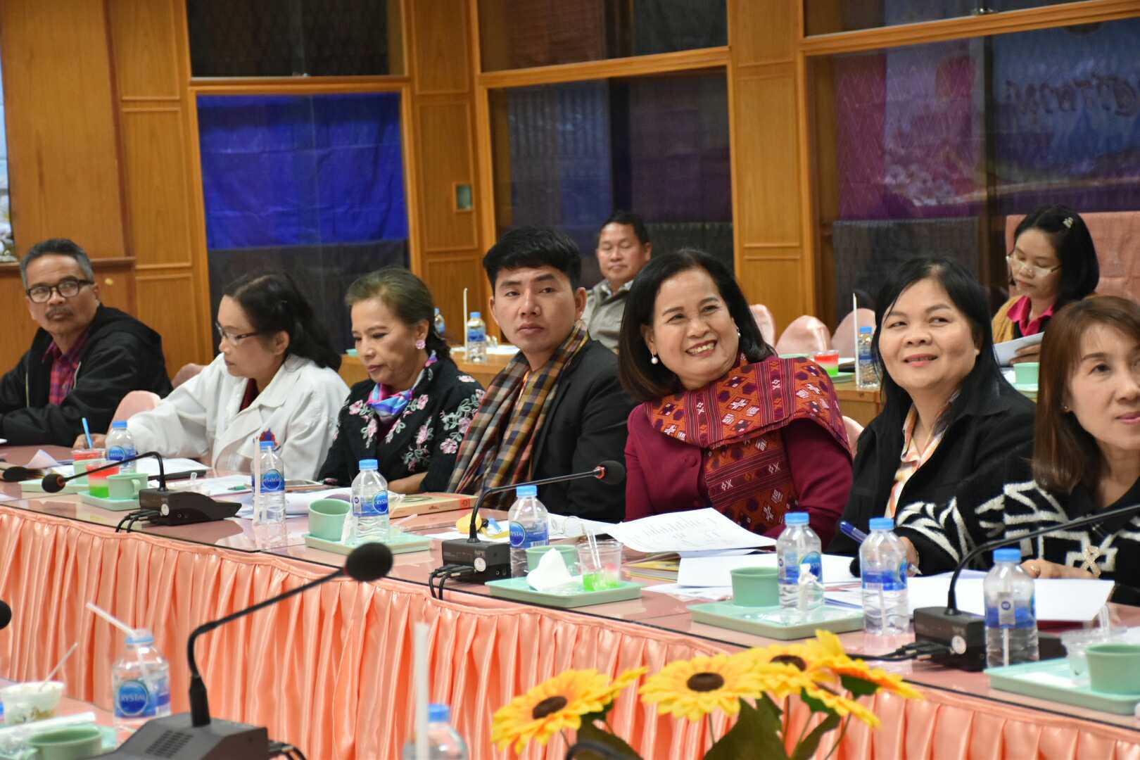 11 มกราคม 2561 การประชุมการจัดกิจกรรม “เส้นสายลายไหม” ในงานบุญเบิกฟ้าและกาชาดจังหวัดมหาสารคาม ประจำปี 2561 ครั้งที่ 1/2561