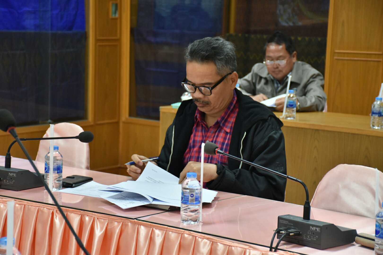 11 มกราคม 2561 การประชุมการจัดกิจกรรม “เส้นสายลายไหม” ในงานบุญเบิกฟ้าและกาชาดจังหวัดมหาสารคาม ประจำปี 2561 ครั้งที่ 1/2561