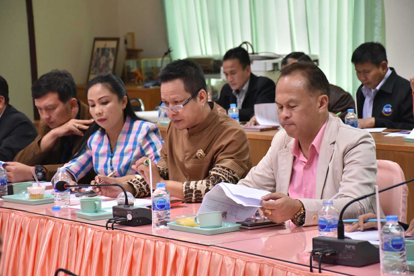 11 มกราคม 2561 การประชุมการจัดกิจกรรม “เส้นสายลายไหม” ในงานบุญเบิกฟ้าและกาชาดจังหวัดมหาสารคาม ประจำปี 2561 ครั้งที่ 1/2561