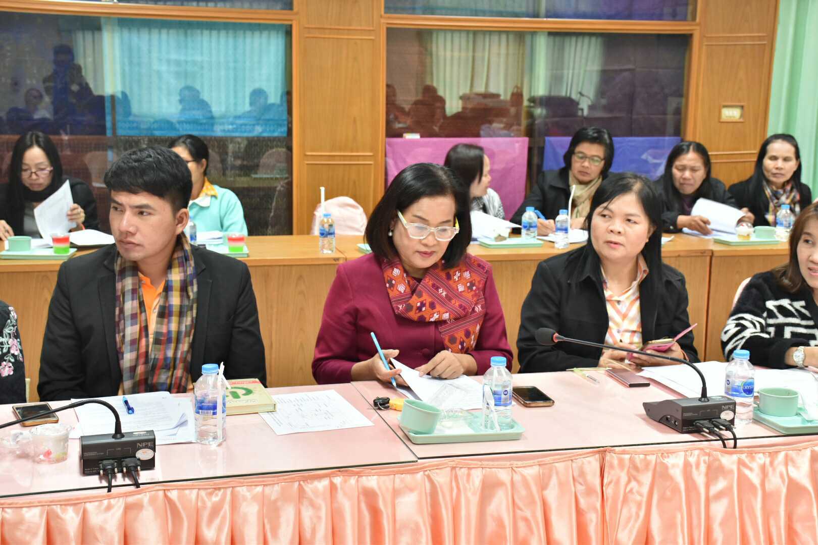 11 มกราคม 2561 การประชุมการจัดกิจกรรม “เส้นสายลายไหม” ในงานบุญเบิกฟ้าและกาชาดจังหวัดมหาสารคาม ประจำปี 2561 ครั้งที่ 1/2561