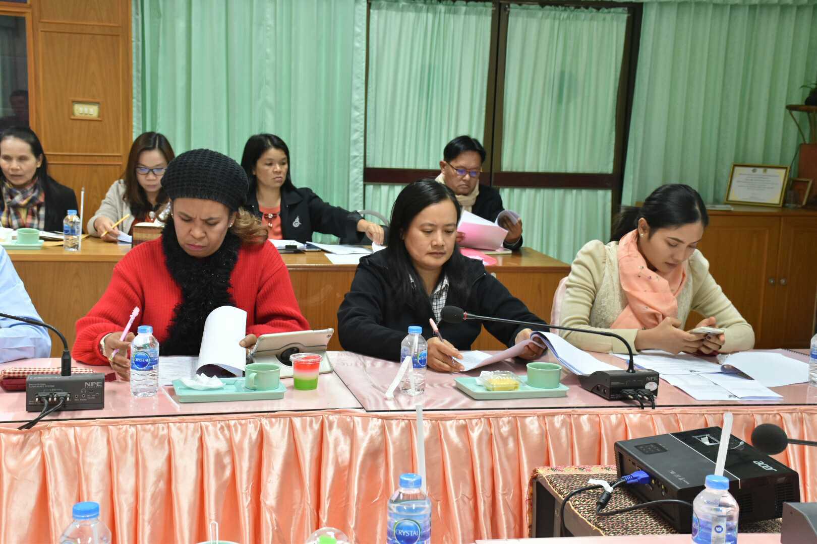 11 มกราคม 2561 การประชุมการจัดกิจกรรม “เส้นสายลายไหม” ในงานบุญเบิกฟ้าและกาชาดจังหวัดมหาสารคาม ประจำปี 2561 ครั้งที่ 1/2561