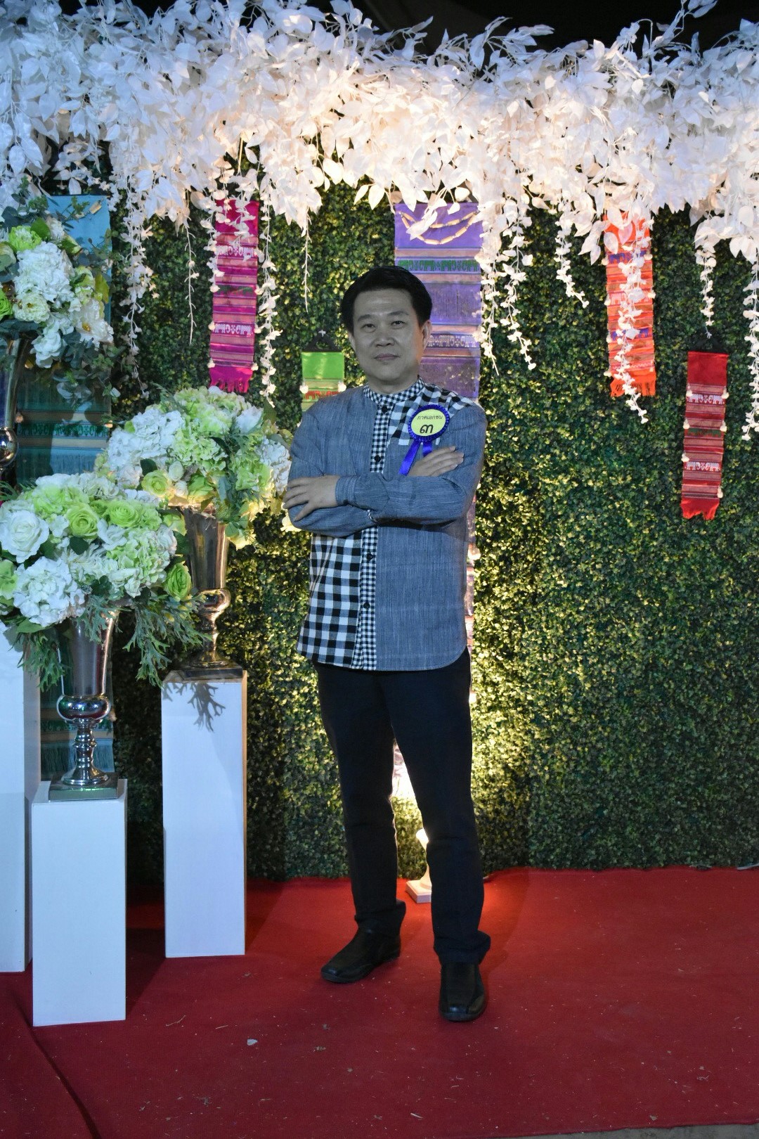 20 มกราคม 2561 “ราตรีเส้นสายลายผ้า” ในงานประเพณีบุญเบิกฟ้าและงานกาชาดจังหวัดมหาสารคาม ประจำปี 2561