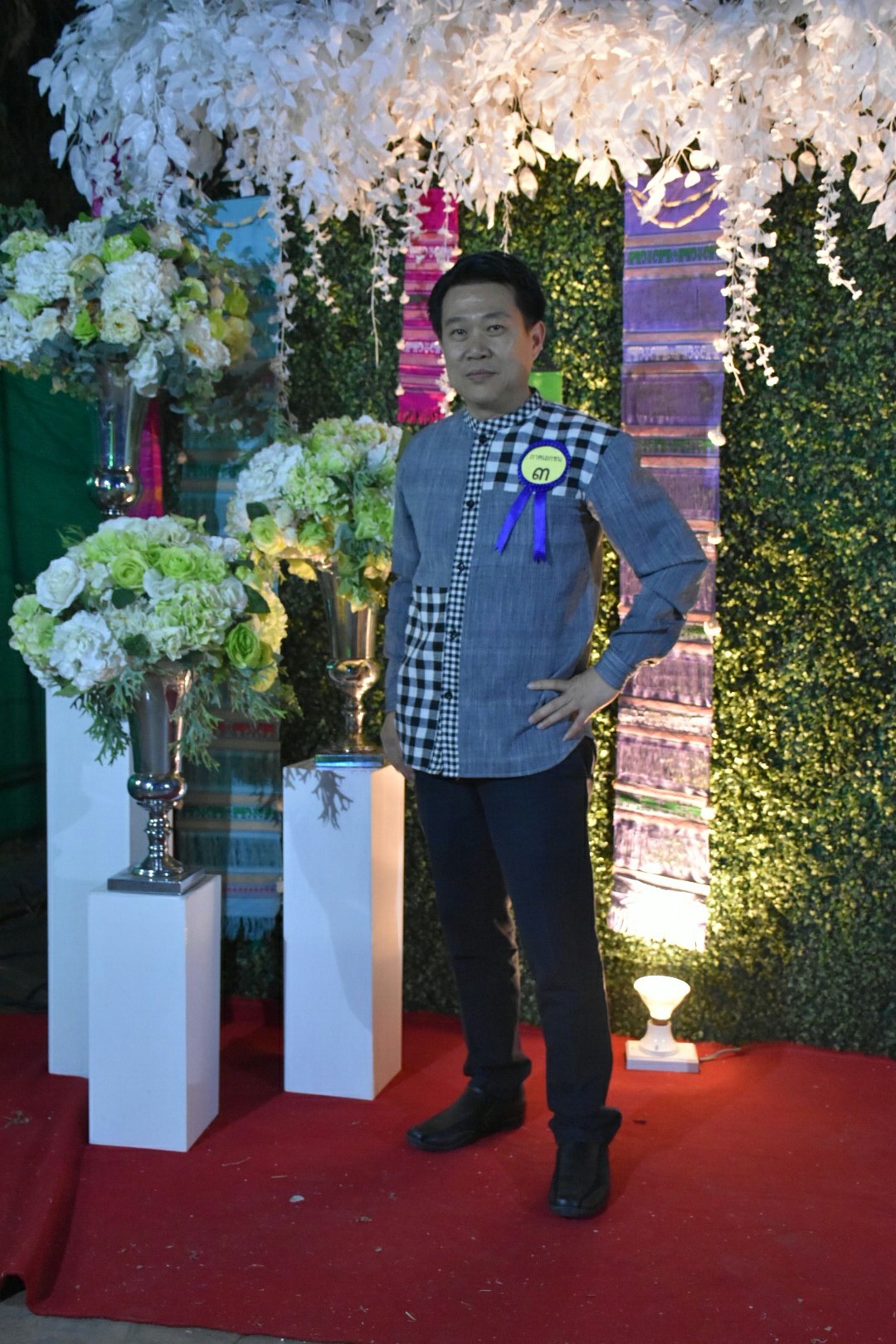 20 มกราคม 2561 “ราตรีเส้นสายลายผ้า” ในงานประเพณีบุญเบิกฟ้าและงานกาชาดจังหวัดมหาสารคาม ประจำปี 2561