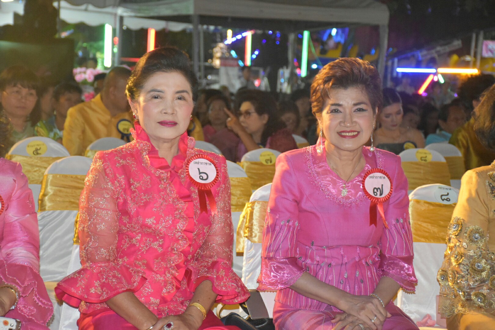 20 มกราคม 2561 “ราตรีเส้นสายลายผ้า” ในงานประเพณีบุญเบิกฟ้าและงานกาชาดจังหวัดมหาสารคาม ประจำปี 2561