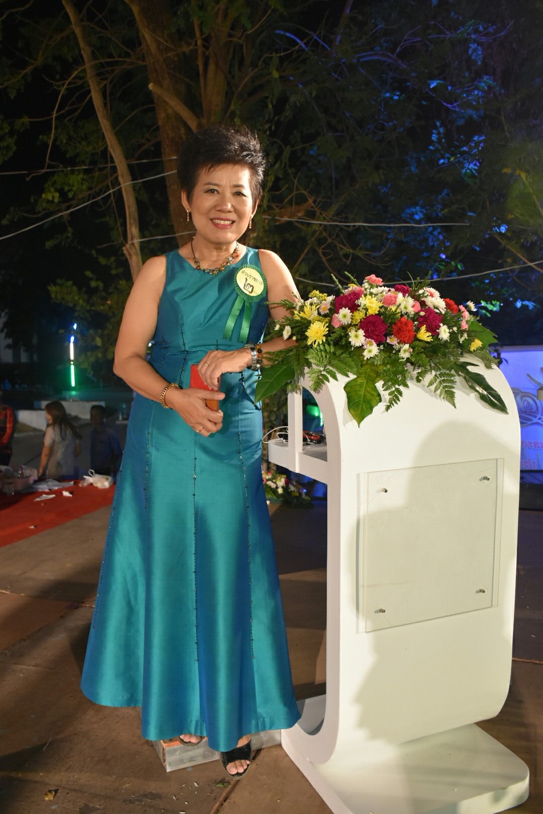 20 มกราคม 2561 “ราตรีเส้นสายลายผ้า” ในงานประเพณีบุญเบิกฟ้าและงานกาชาดจังหวัดมหาสารคาม ประจำปี 2561