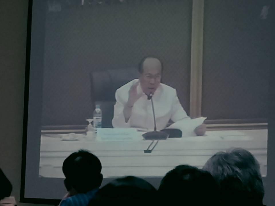 13 กุมภาพันธ์ 2561 การประชุมซ้กซ้อมแนวทางการขับเคลื่อนการพัฒนาประเทศตามโครงการไทยนิยม ยั่งยืน ผ่านระบบวีดิทัศน์ทางไกล (Video Conference)