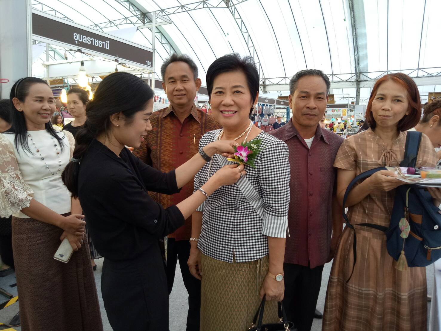 11 กุมภาพันธ์ 2561 พิธีเปิดงาน OTOP ภูมิภาค หน้าศาลากลางจังหวัดขอนแก่น