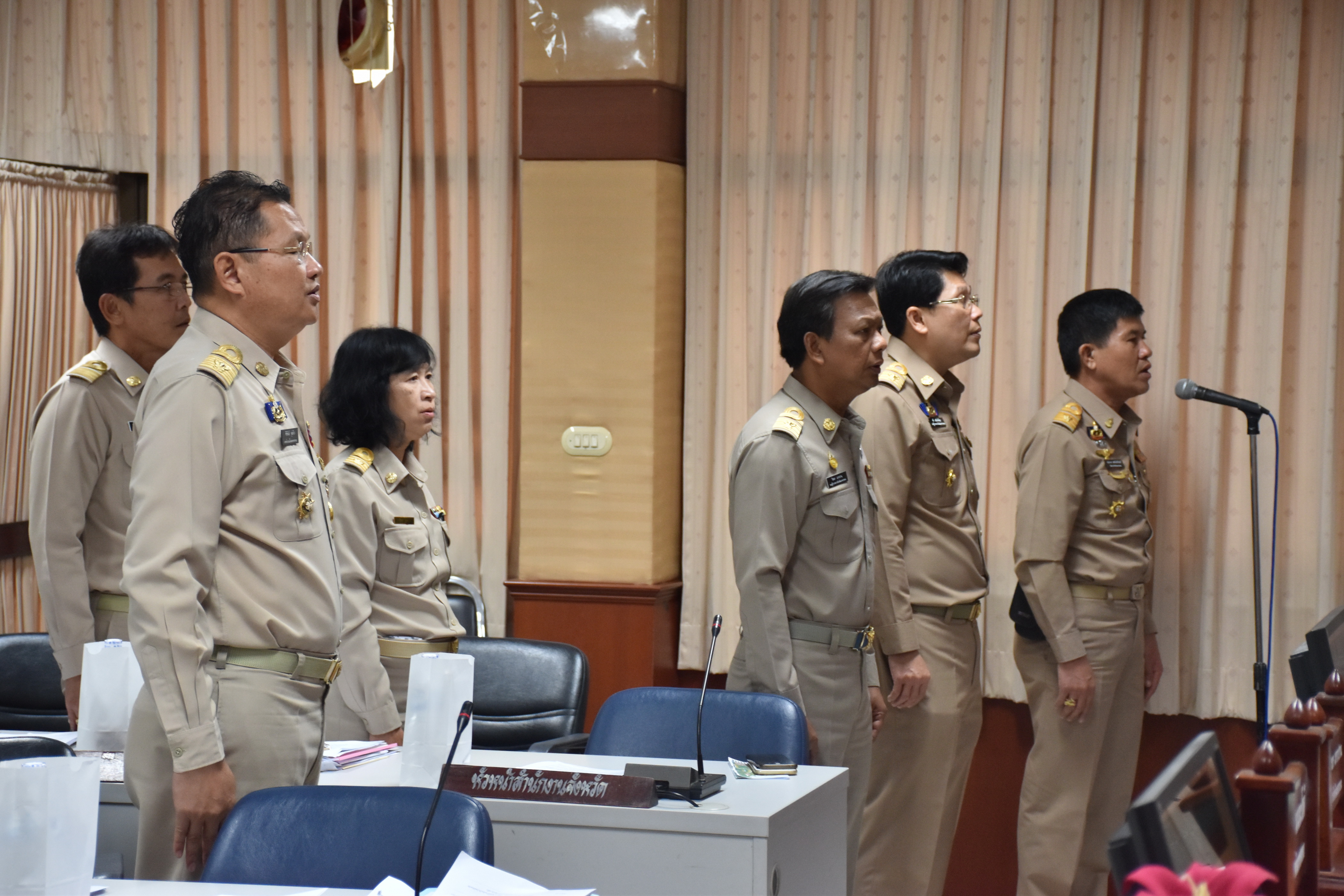 27 กุมภาพันธ์ 2561 การประชุมคณะกรมการจังหวัดมหาสารคาม หัวหน้าส่วนราชการ นายอำเภอ ประจำเดือนกุมภาพันธ์ 2561 ครั้งที่ 2/2561