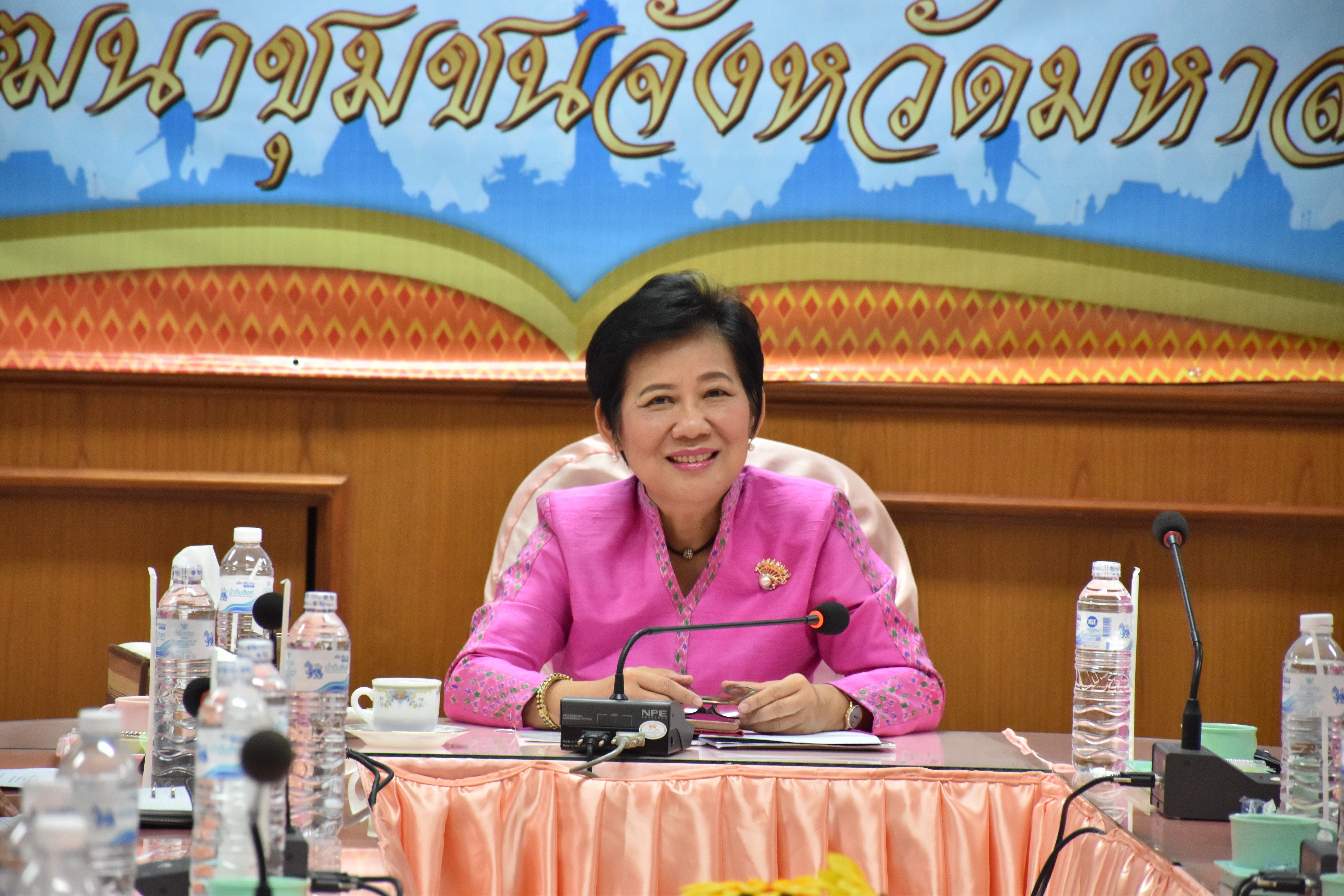 20 กุมภาพันธ์ 2561 การประชุมการจัดตั้งบริษัท มหาสารคาม โอทอป อินเตอร์เทรดเดอร์ จำกัด (OTOP Trader) ครั้งที่ 2/2561