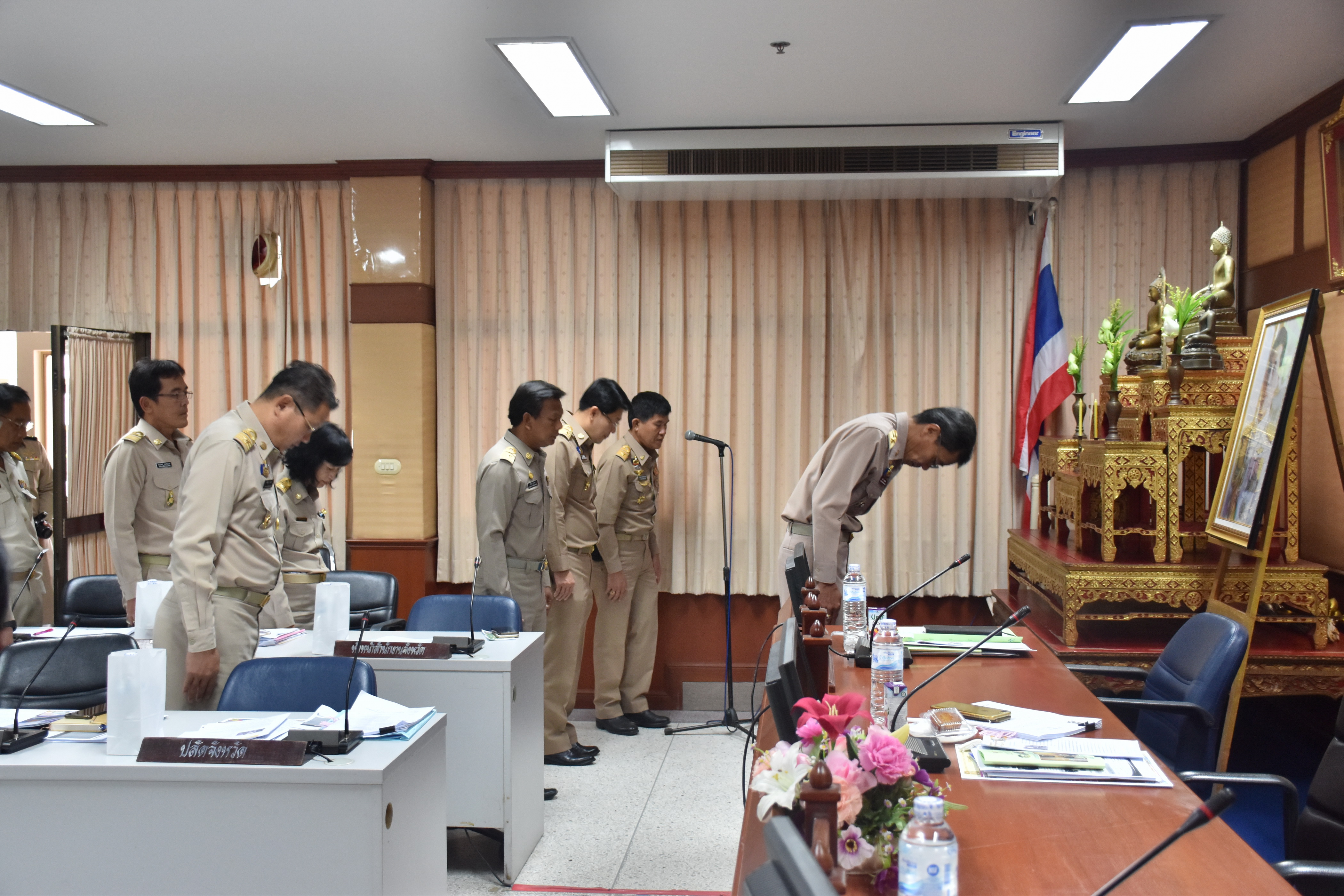 27 กุมภาพันธ์ 2561 การประชุมคณะกรมการจังหวัดมหาสารคาม หัวหน้าส่วนราชการ นายอำเภอ ประจำเดือนกุมภาพันธ์ 2561 ครั้งที่ 2/2561