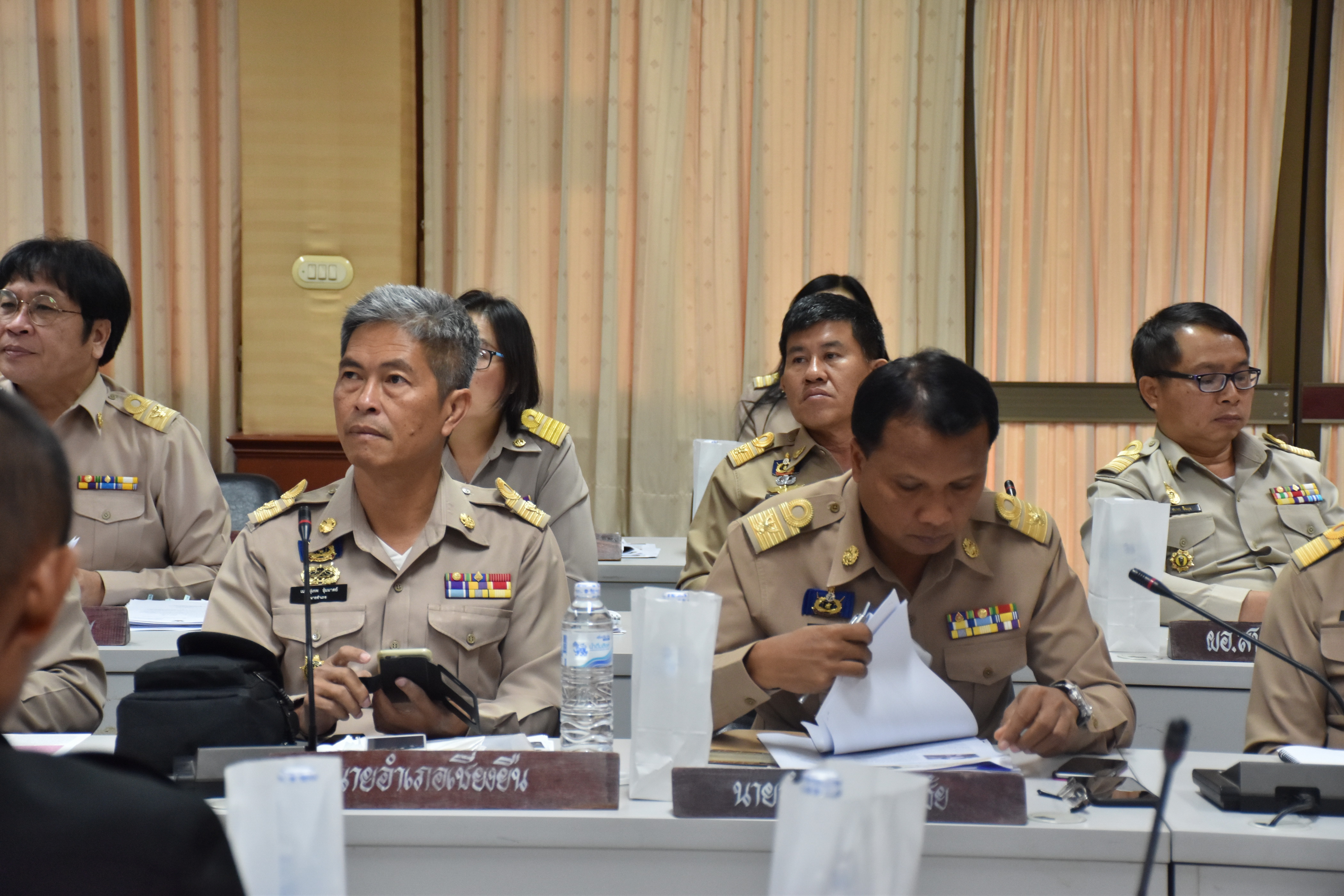 27 กุมภาพันธ์ 2561 การประชุมคณะกรมการจังหวัดมหาสารคาม หัวหน้าส่วนราชการ นายอำเภอ ประจำเดือนกุมภาพันธ์ 2561 ครั้งที่ 2/2561