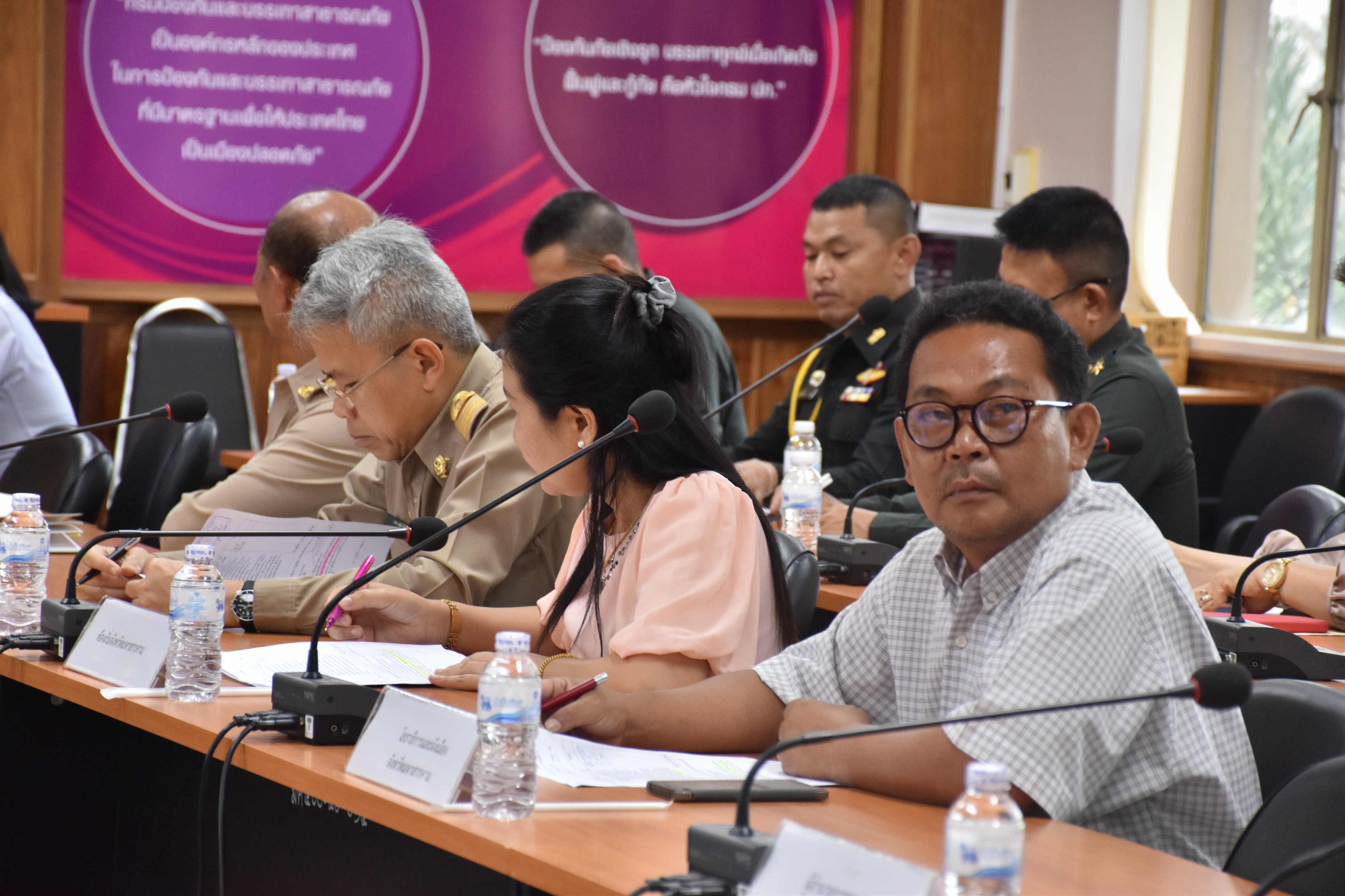 27 กุมภาพันธ์ 2561 การประชุมการเตรียมการต้อนรับคณะแม่ทัพภาคที่ 2 ตรวจเยี่ยมการปฏิบัติในพื้นที่จังหวัดมหาสารคาม