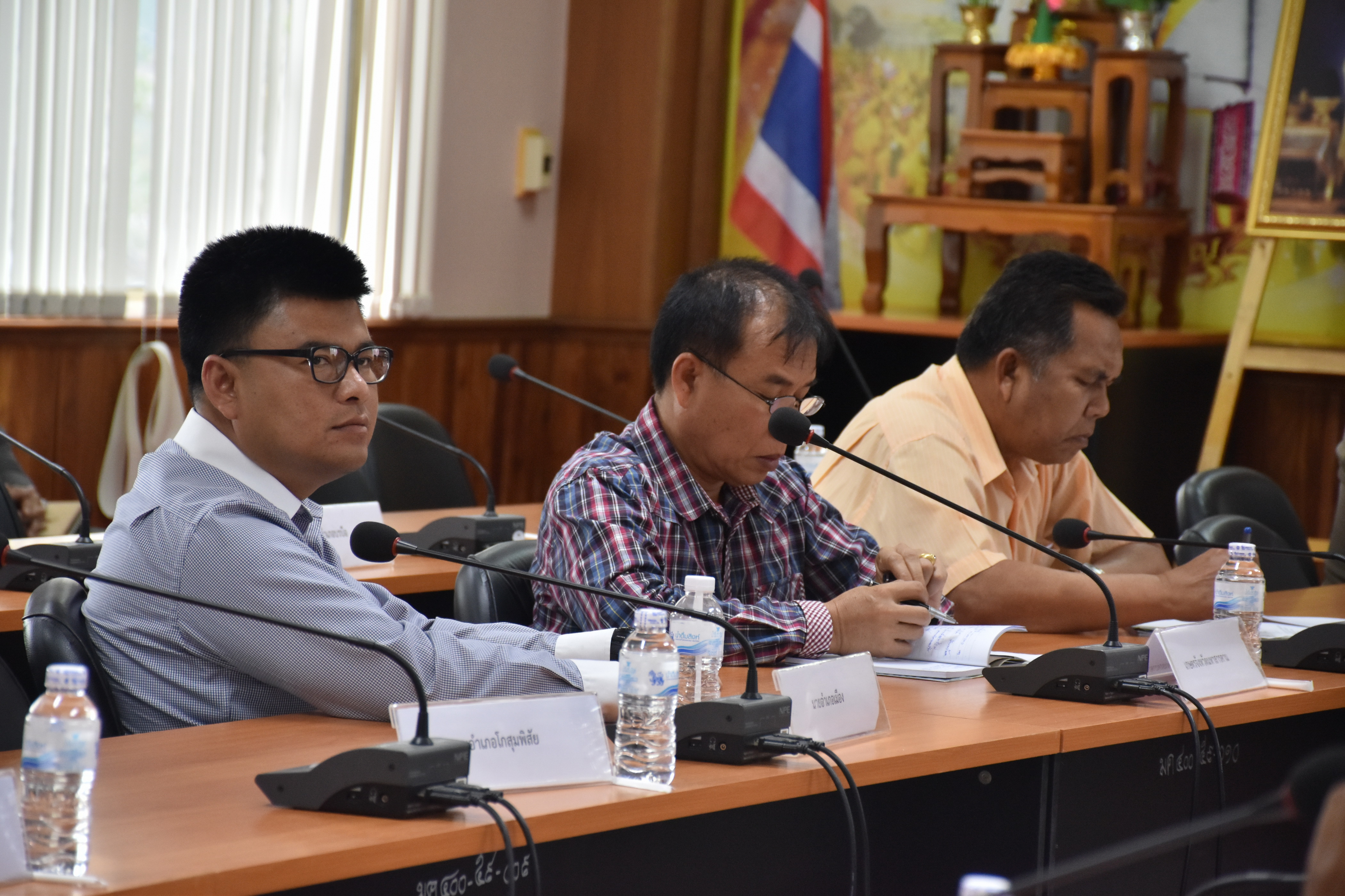 27 กุมภาพันธ์ 2561 การประชุมการเตรียมการต้อนรับคณะแม่ทัพภาคที่ 2 ตรวจเยี่ยมการปฏิบัติในพื้นที่จังหวัดมหาสารคาม