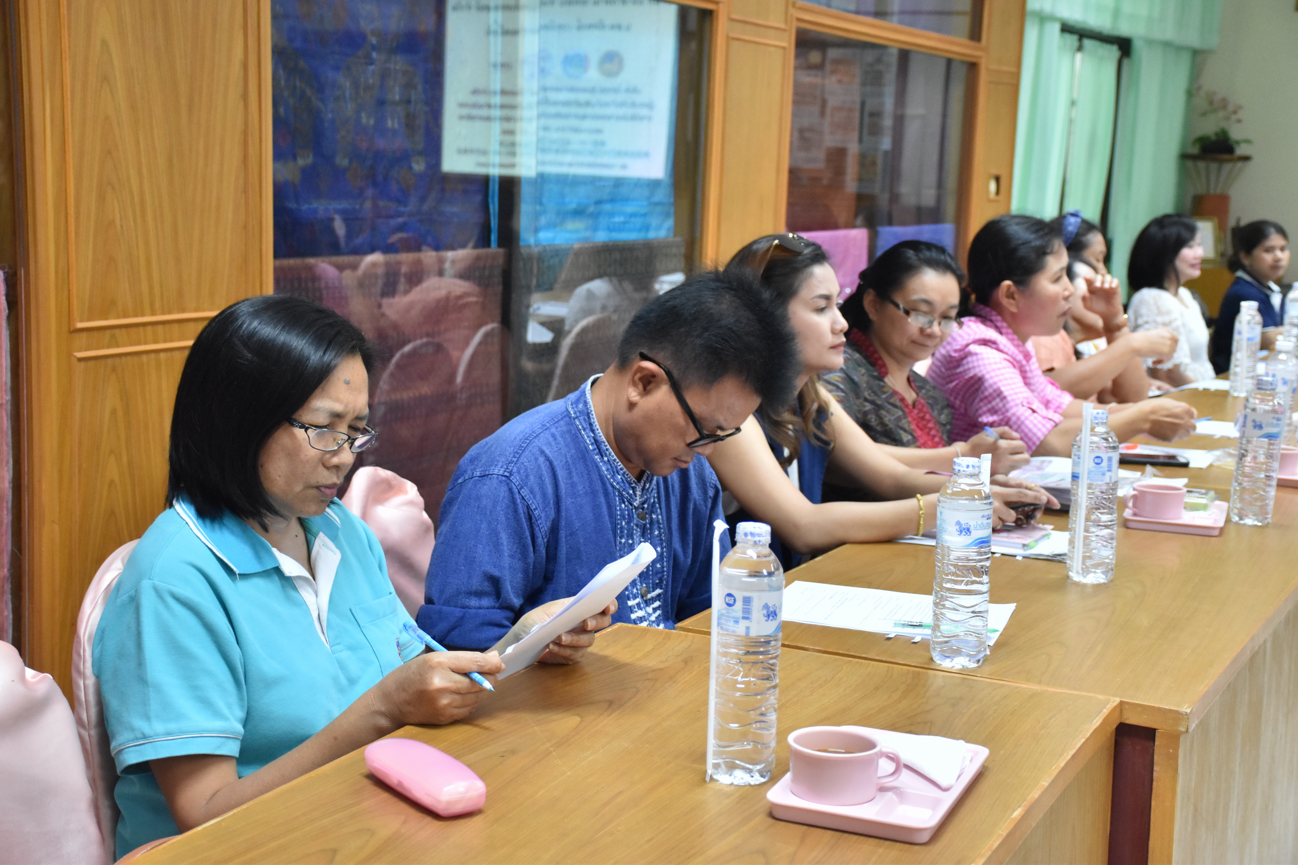 20 กุมภาพันธ์ 2561 การประชุมการจัดตั้งบริษัท มหาสารคาม โอทอป อินเตอร์เทรดเดอร์ จำกัด (OTOP Trader) ครั้งที่ 2/2561