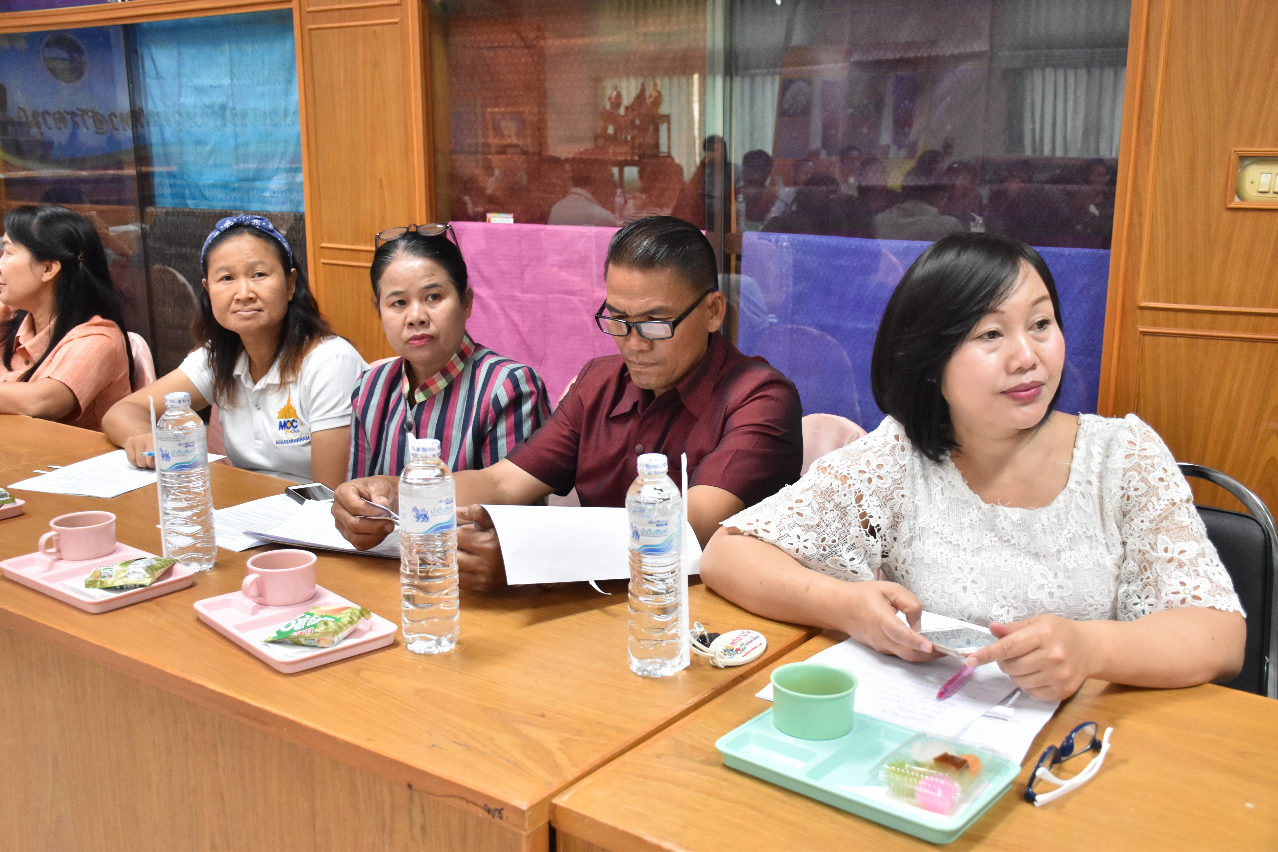 20 กุมภาพันธ์ 2561 การประชุมการจัดตั้งบริษัท มหาสารคาม โอทอป อินเตอร์เทรดเดอร์ จำกัด (OTOP Trader) ครั้งที่ 2/2561