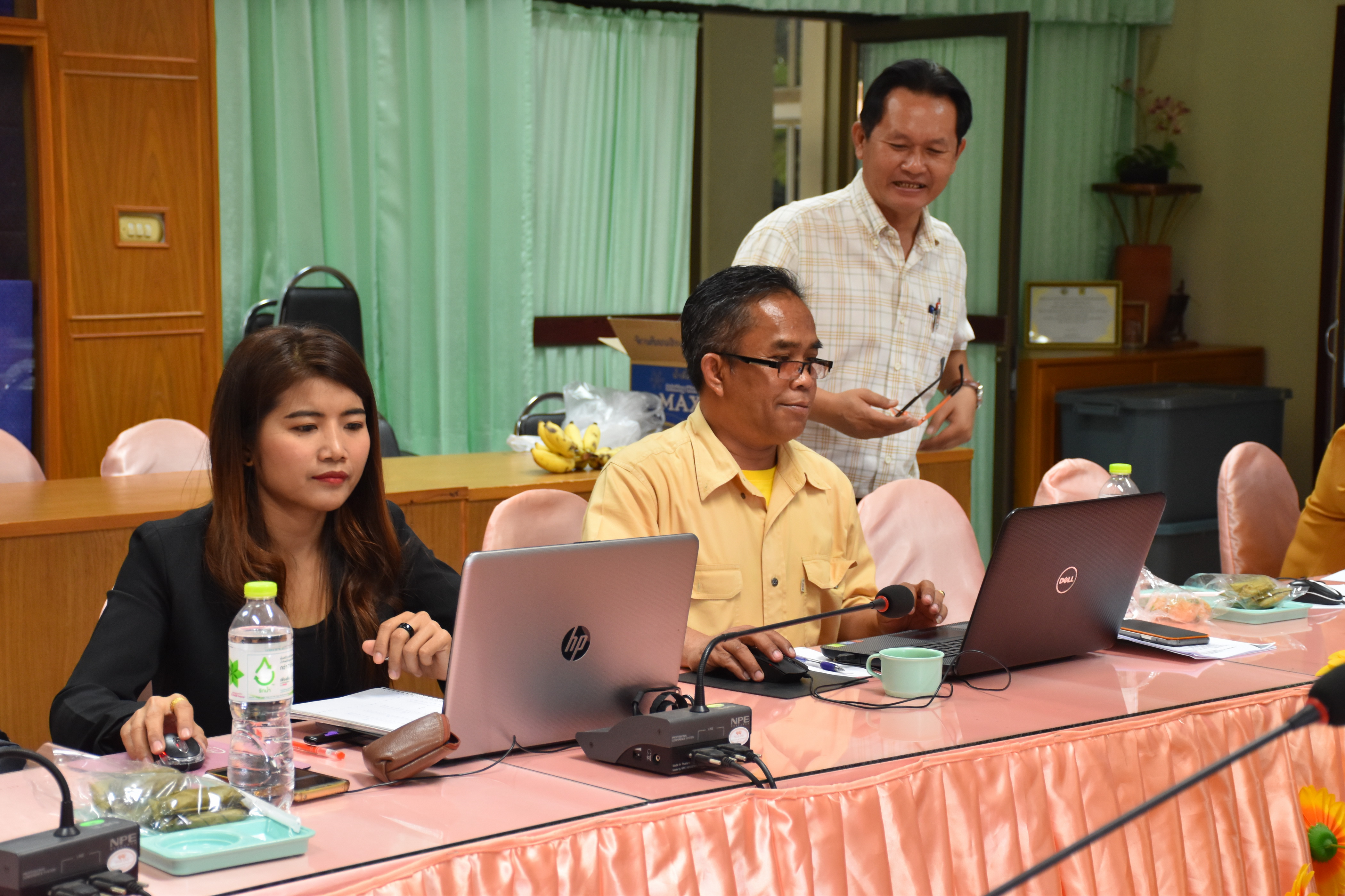 13 กุมภาพันธ์ 2561 การประชุม Video Conference ชี้แจงการอัปโหลดข้อมูล จปฐ. ปี 2561