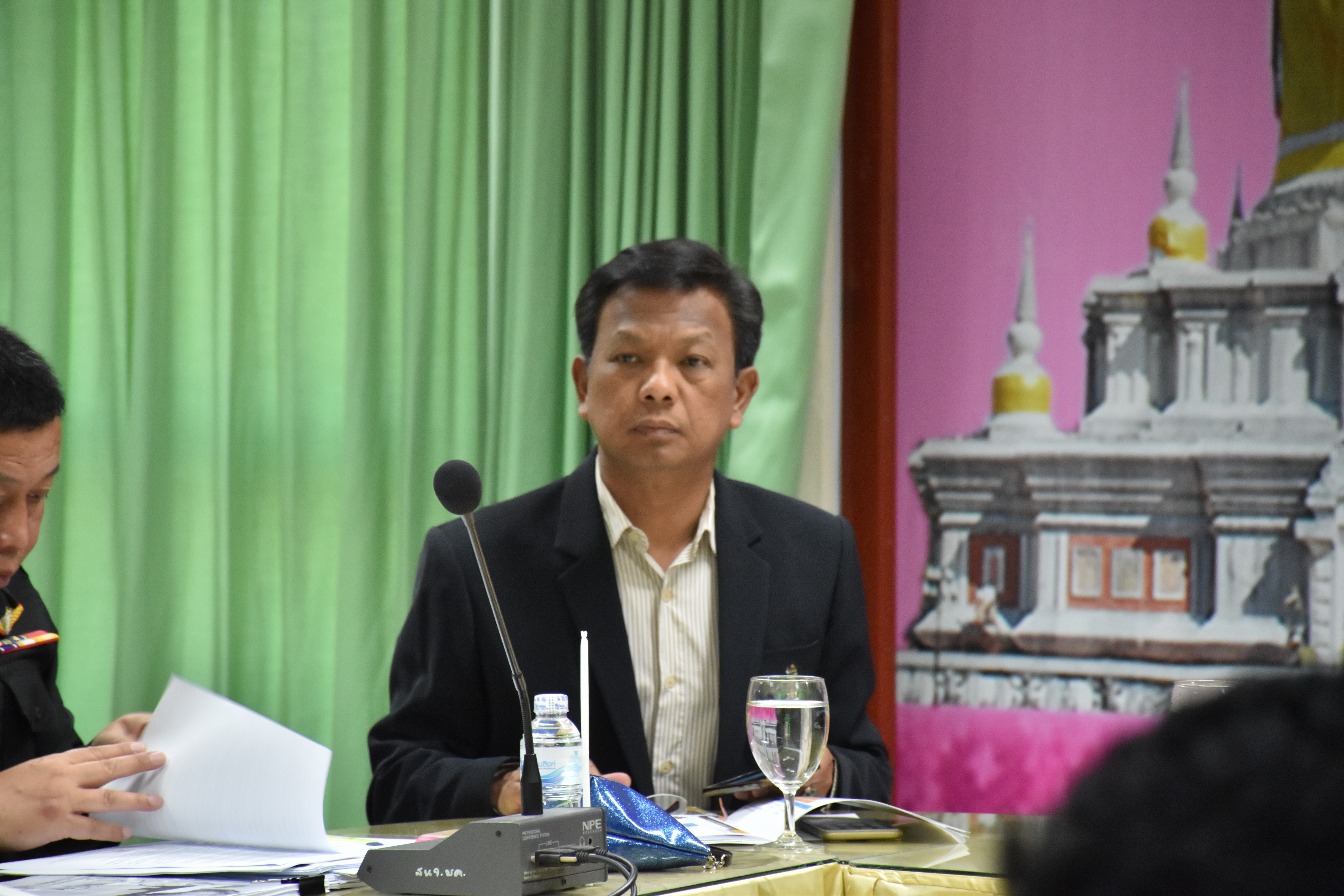 13 กุมภาพันธ์ 2561 การประชุมซ้กซ้อมแนวทางการขับเคลื่อนการพัฒนาประเทศตามโครงการไทยนิยม ยั่งยืน ผ่านระบบวีดิทัศน์ทางไกล (Video Conference)
