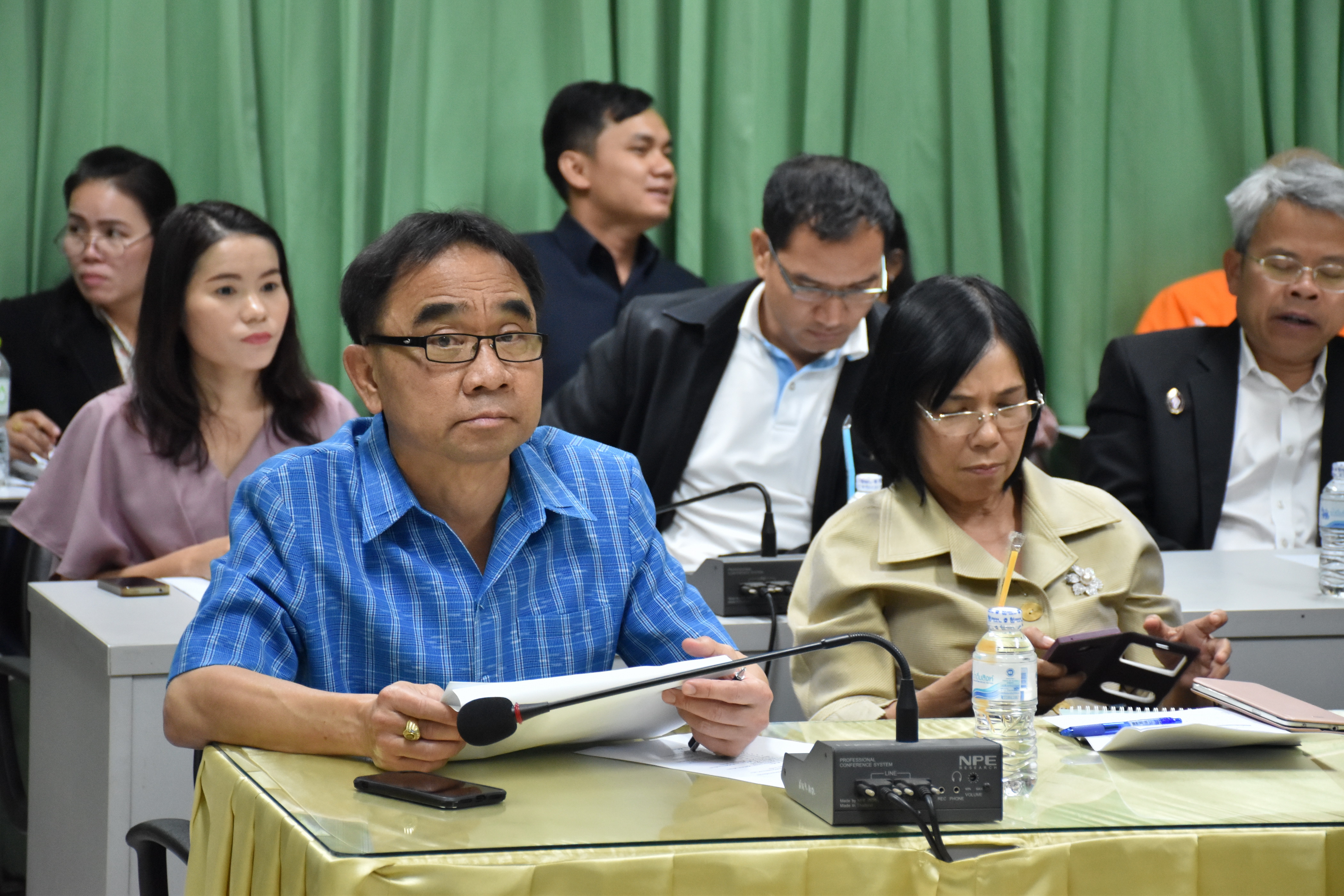 13 กุมภาพันธ์ 2561 การประชุมซ้กซ้อมแนวทางการขับเคลื่อนการพัฒนาประเทศตามโครงการไทยนิยม ยั่งยืน ผ่านระบบวีดิทัศน์ทางไกล (Video Conference)