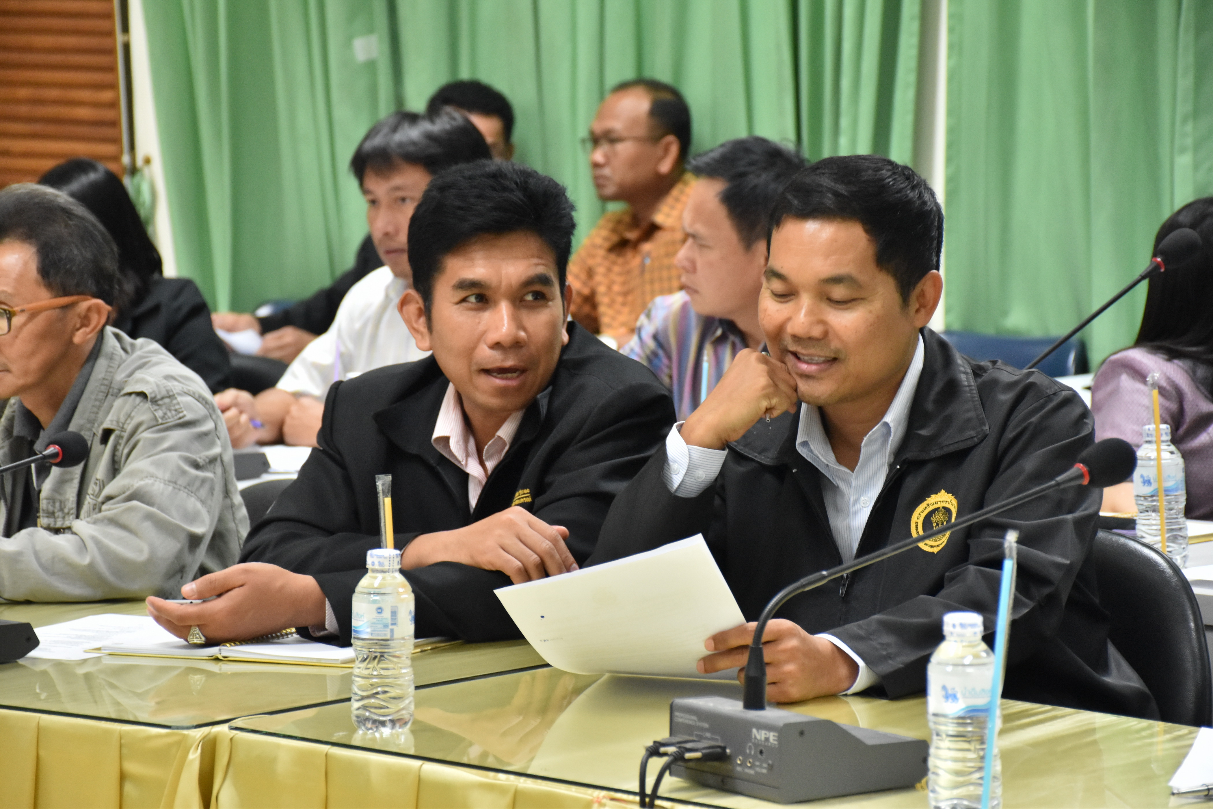 13 กุมภาพันธ์ 2561 การประชุมซ้กซ้อมแนวทางการขับเคลื่อนการพัฒนาประเทศตามโครงการไทยนิยม ยั่งยืน ผ่านระบบวีดิทัศน์ทางไกล (Video Conference)