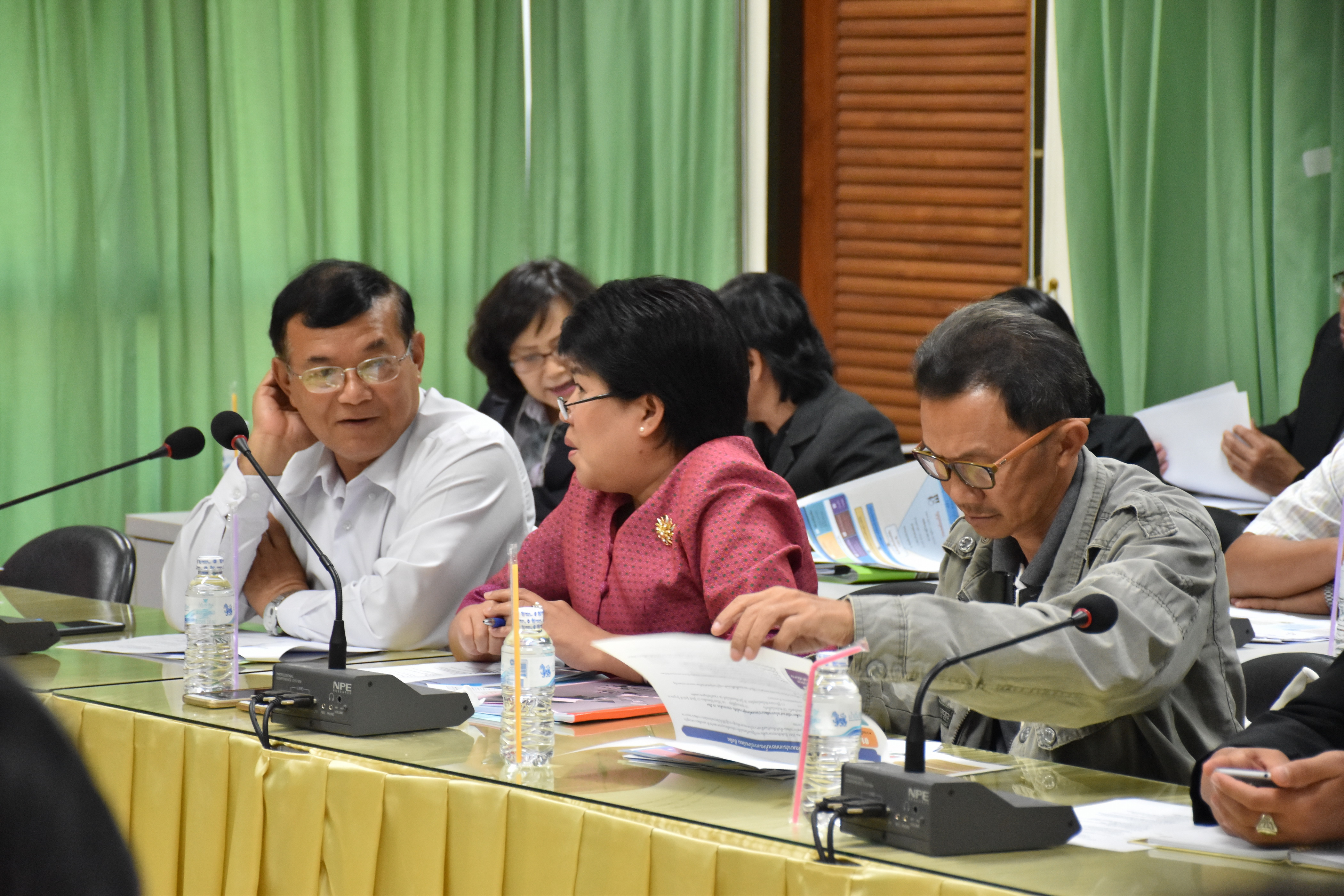 13 กุมภาพันธ์ 2561 การประชุมซ้กซ้อมแนวทางการขับเคลื่อนการพัฒนาประเทศตามโครงการไทยนิยม ยั่งยืน ผ่านระบบวีดิทัศน์ทางไกล (Video Conference)