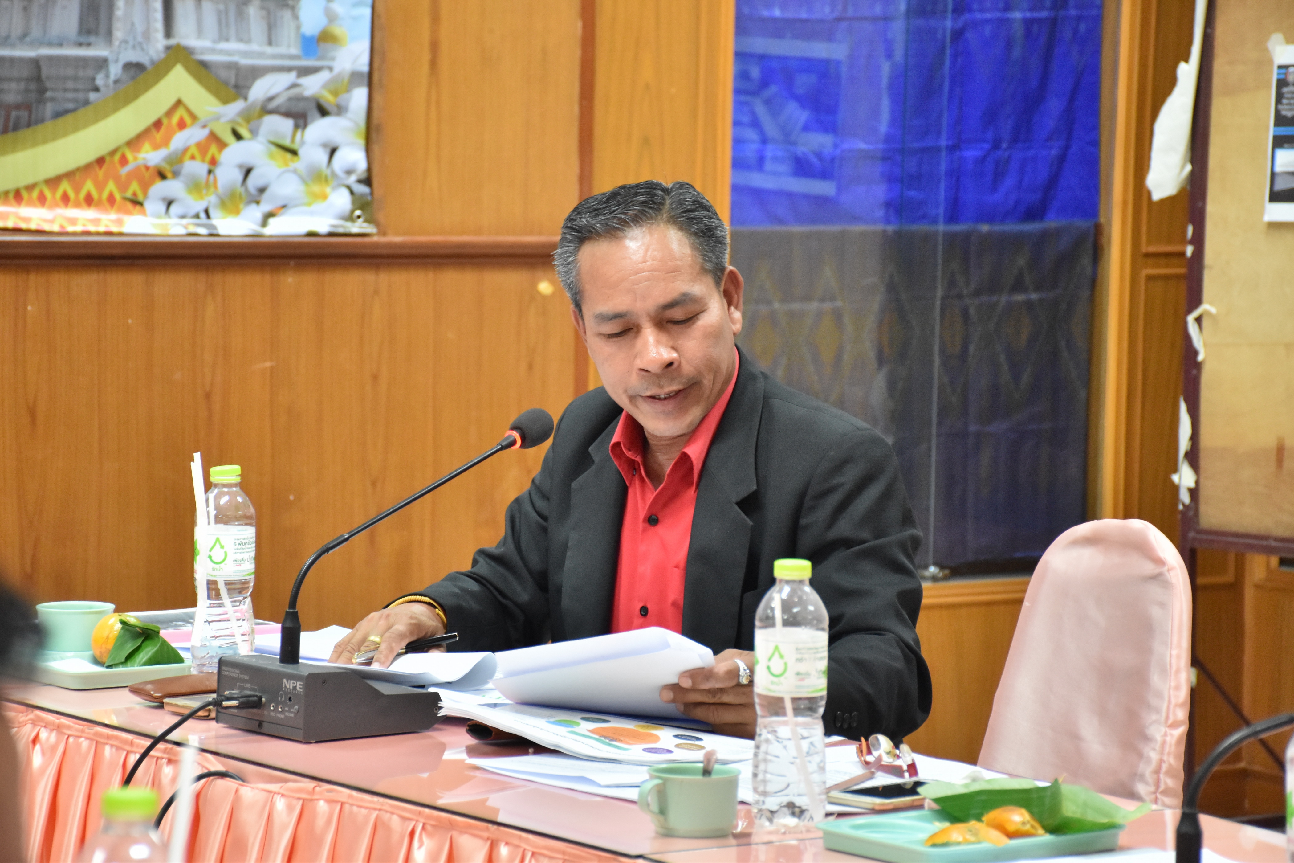 15 กุมภาพันธ์ 2561 การประชุมซักซ้อมแนวทางการขับเคลื่อนการพัฒนาประเทศตามโครงการไทยนิยม ยั่งยืน