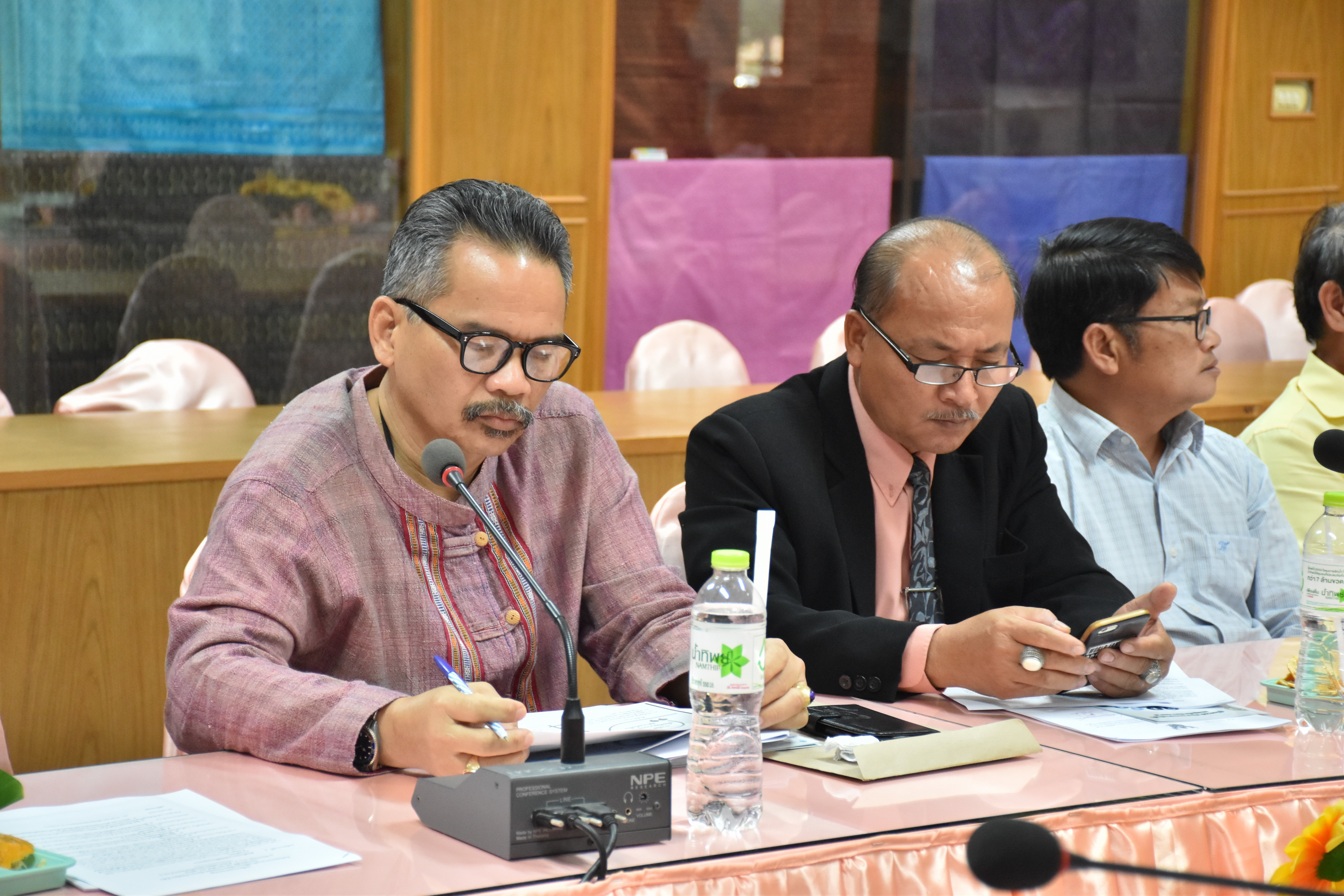 15 กุมภาพันธ์ 2561 การประชุมซักซ้อมแนวทางการขับเคลื่อนการพัฒนาประเทศตามโครงการไทยนิยม ยั่งยืน