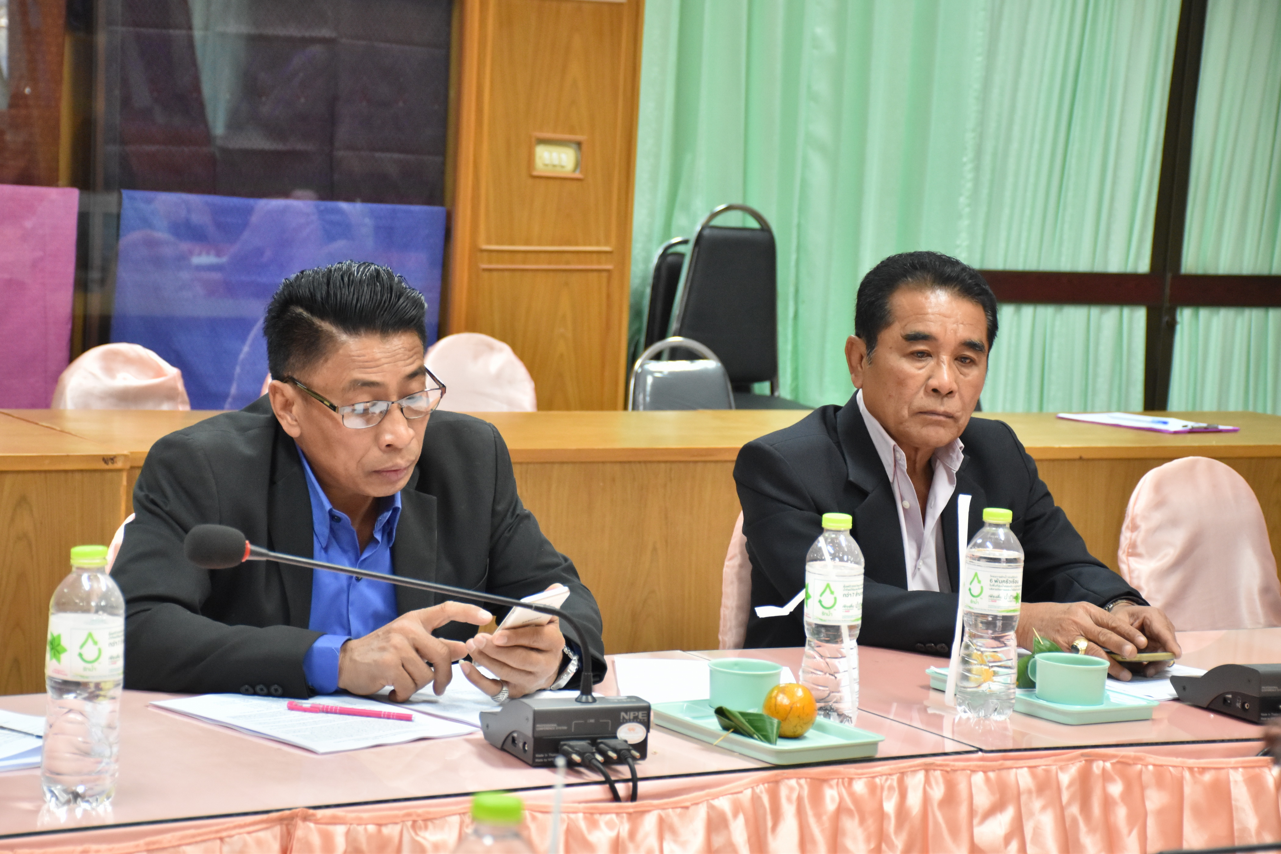 15 กุมภาพันธ์ 2561 การประชุมซักซ้อมแนวทางการขับเคลื่อนการพัฒนาประเทศตามโครงการไทยนิยม ยั่งยืน