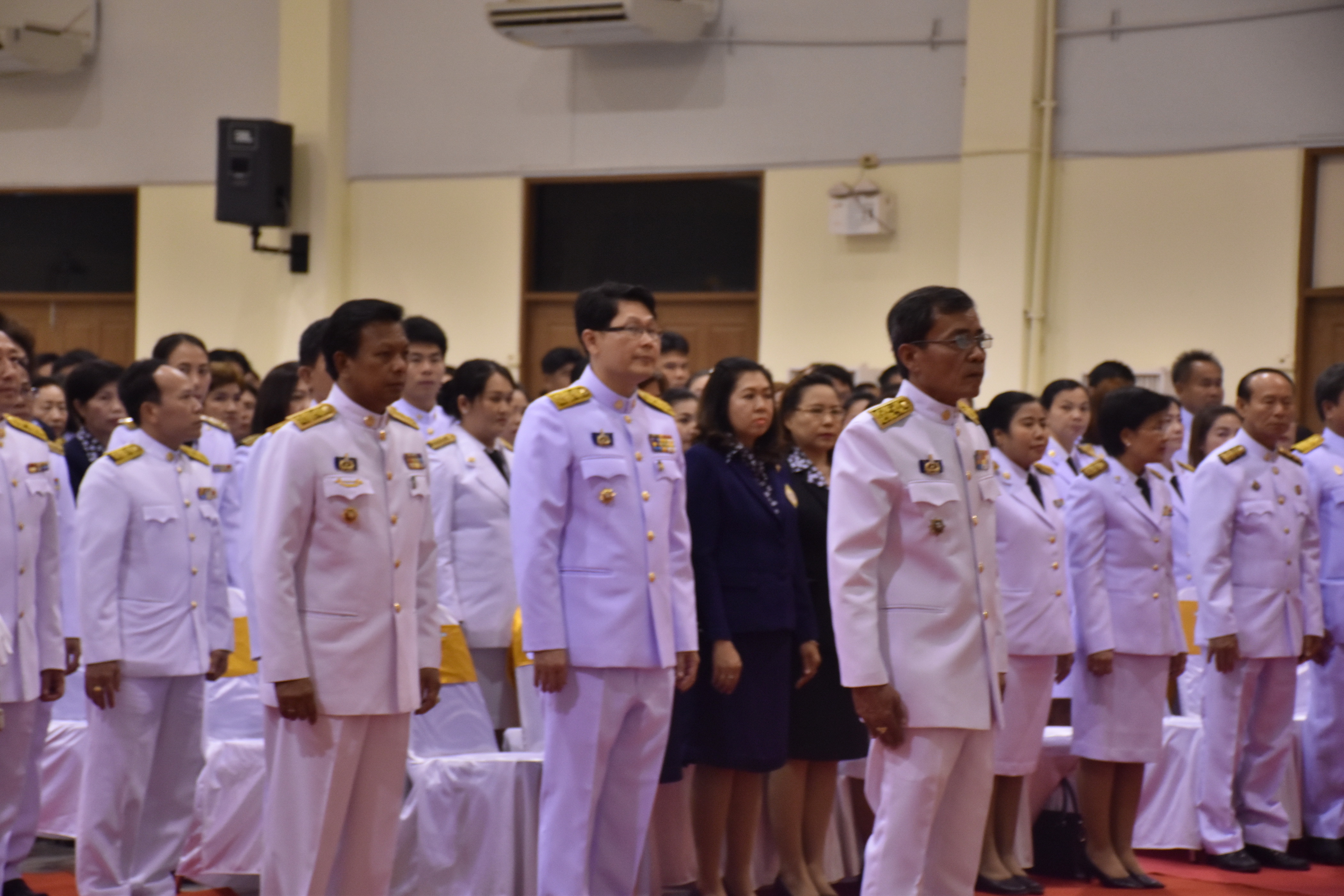 2 มีนาคม 2561 พิธีวางพานพุ่มดอกไม้สดถวายแด่ พระบาทสมเด็จพระปรมินทรมหาภูมิพลอดุลยเดช เนื่องใน “วันพระบิดาแห่งมาตรฐานการช่างไทย” ประจำปี 2561