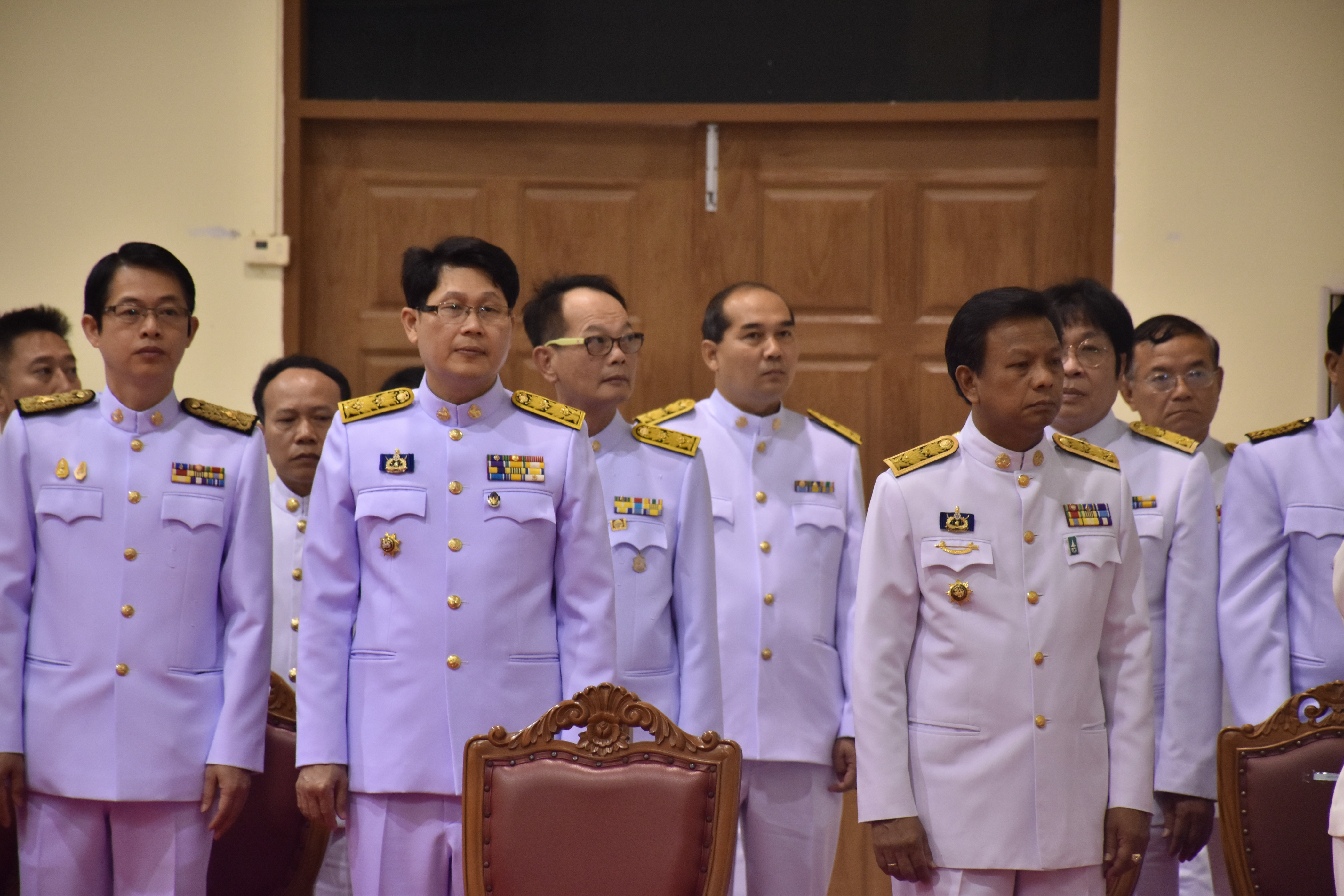 2 มีนาคม 2561 พิธีวางพานพุ่มดอกไม้สดถวายแด่ พระบาทสมเด็จพระปรมินทรมหาภูมิพลอดุลยเดช เนื่องใน “วันพระบิดาแห่งมาตรฐานการช่างไทย” ประจำปี 2561